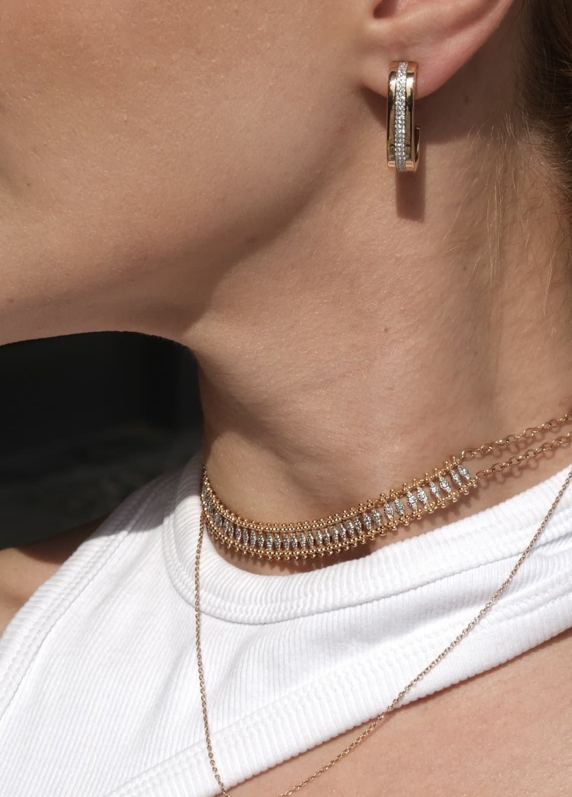 1,00ct F SI Pırlantalı Kolye — 2. görünüm