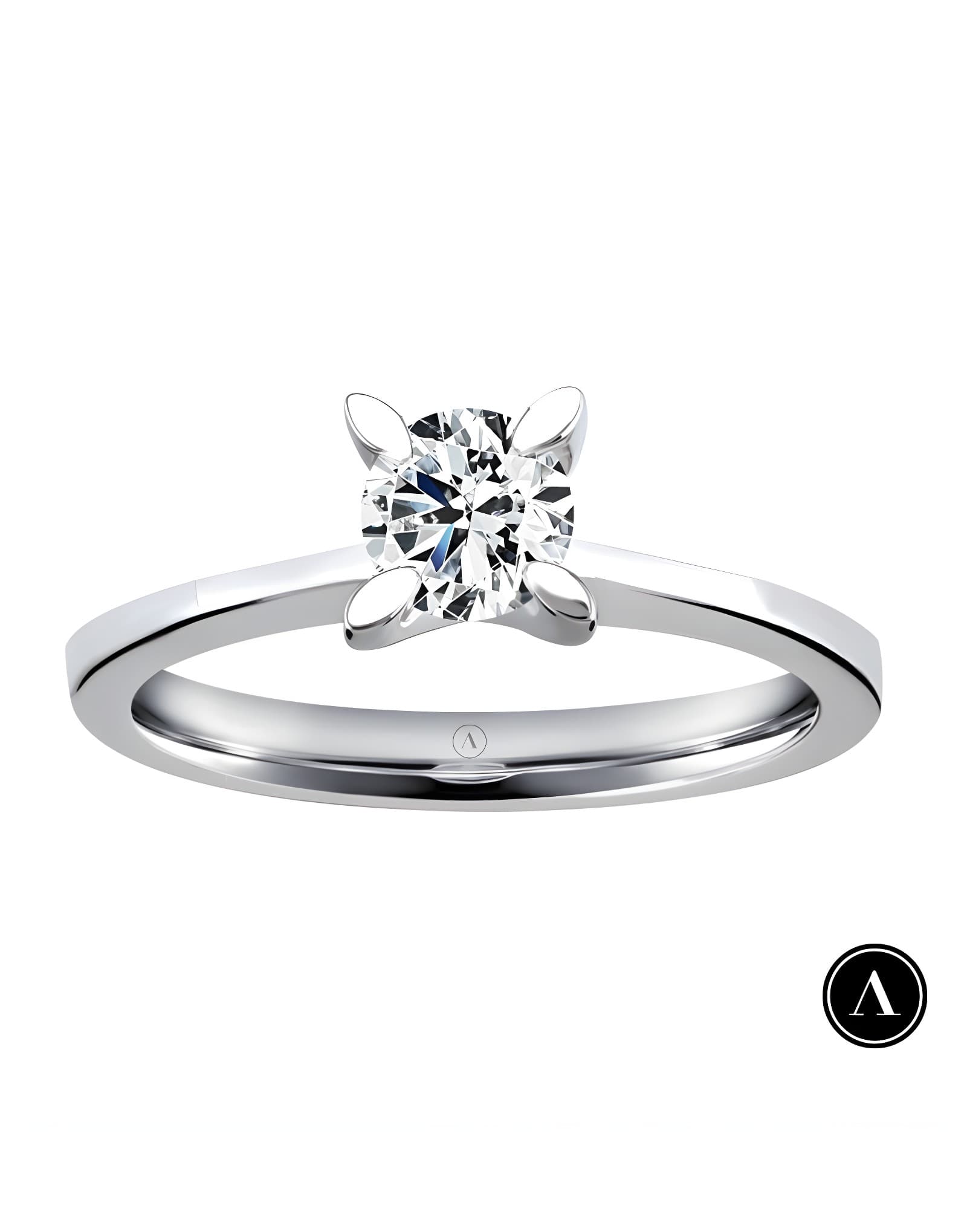 HRD 0,61ct F SI2 Pırlanta Tektaş Yüzük