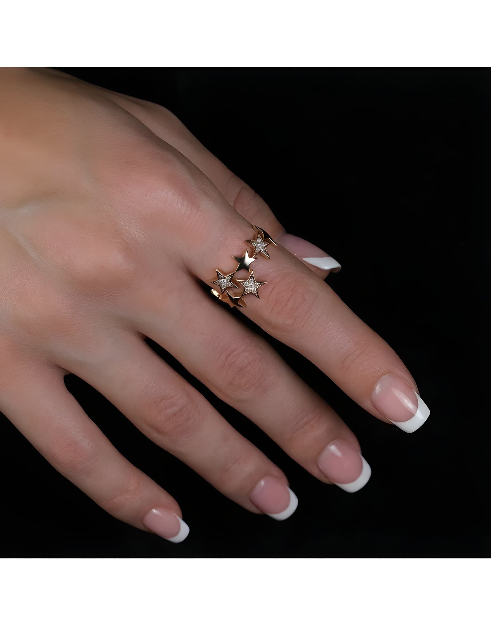 0.20ct Pırlantalı Altın Stil Yüzük — 2. görünüm