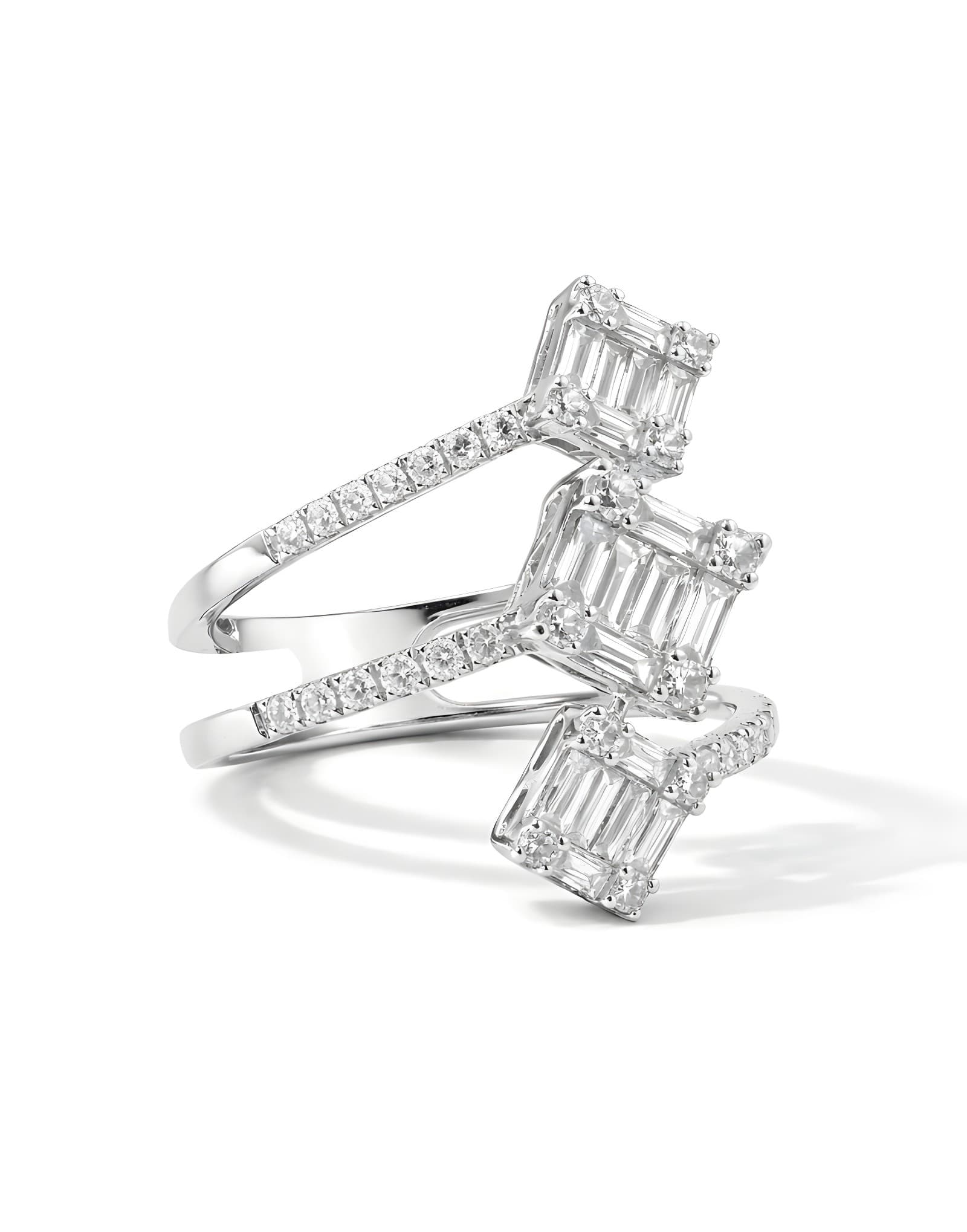 1.10 ct F / VS BAGET PIRLANTA YÜZÜK