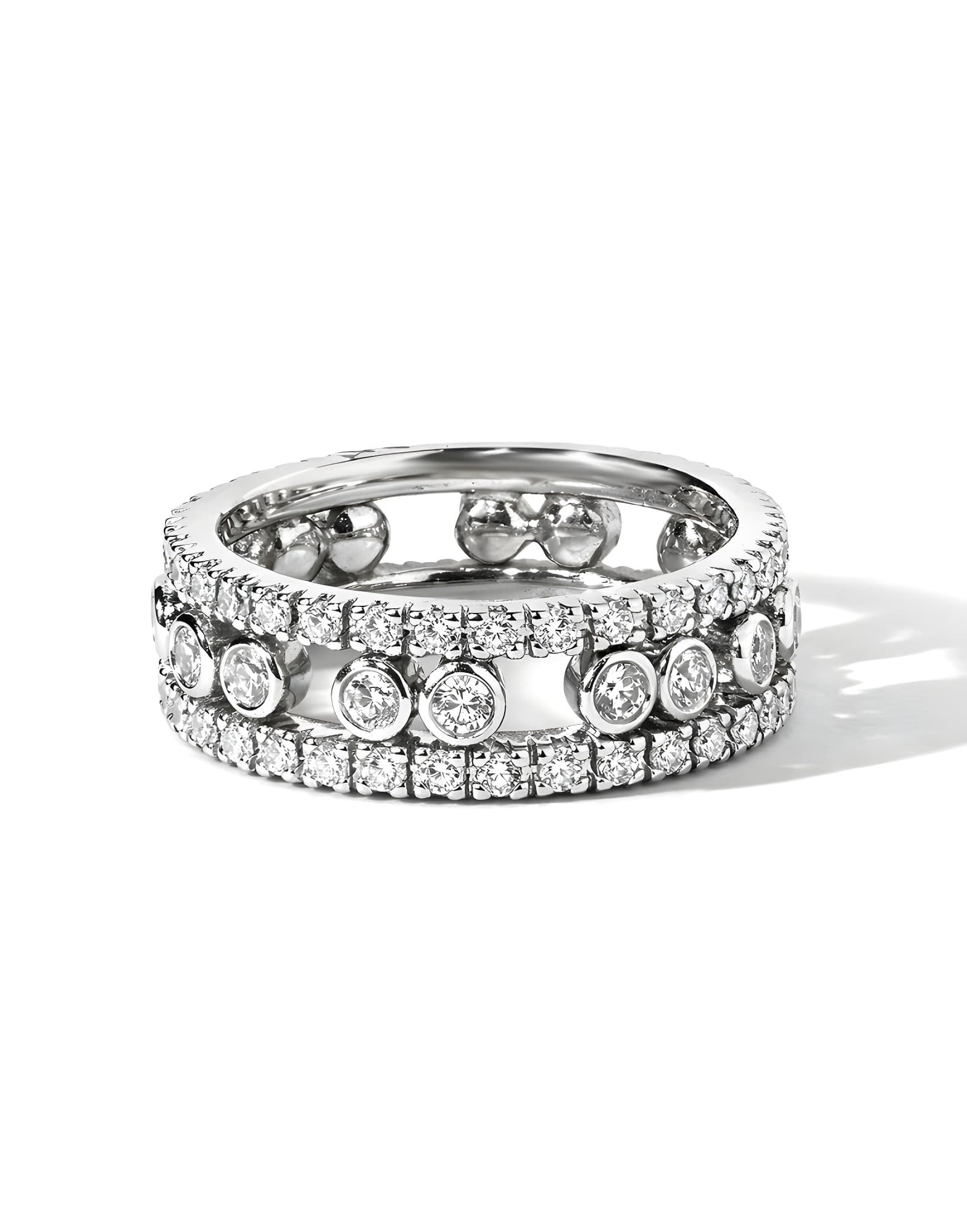 18K 1.10 ct F / VS Pırlantalı Tamtur Yüzük
