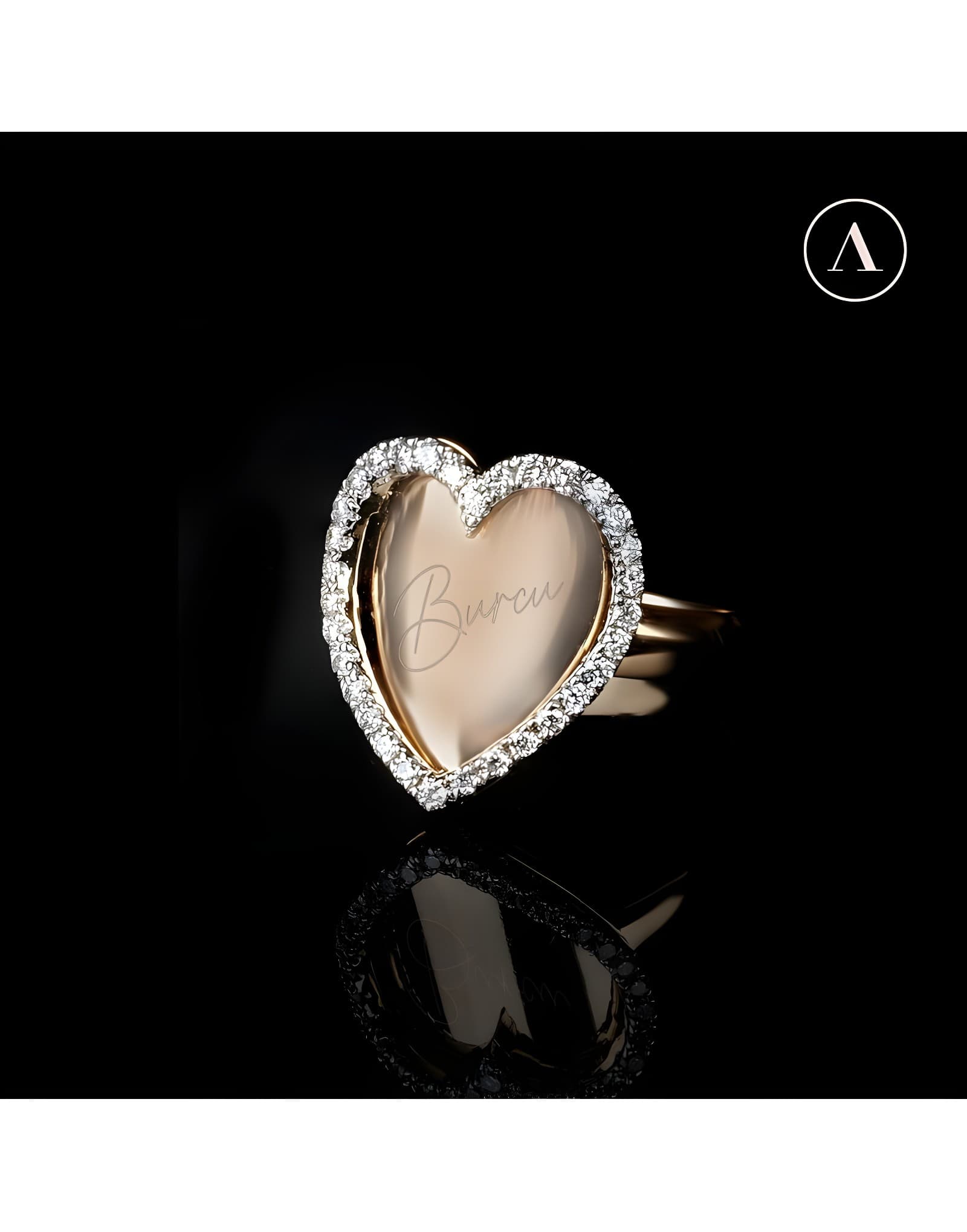 Arte Love Heart Pırlantalı Yüzük