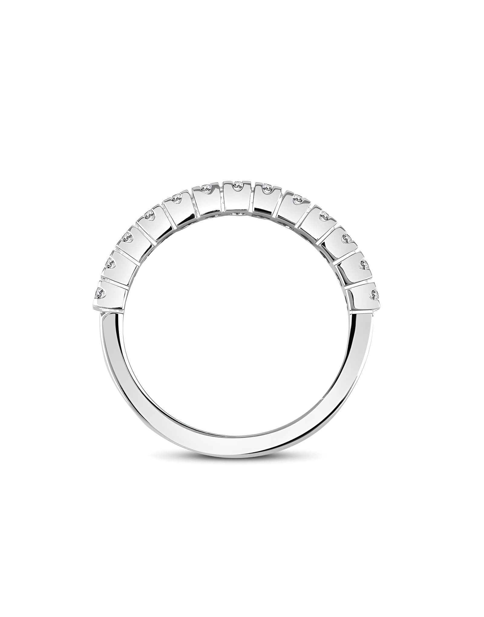 0.22ct E Rengi Yarımtur Pırlanta Yüzük — 2. görünüm
