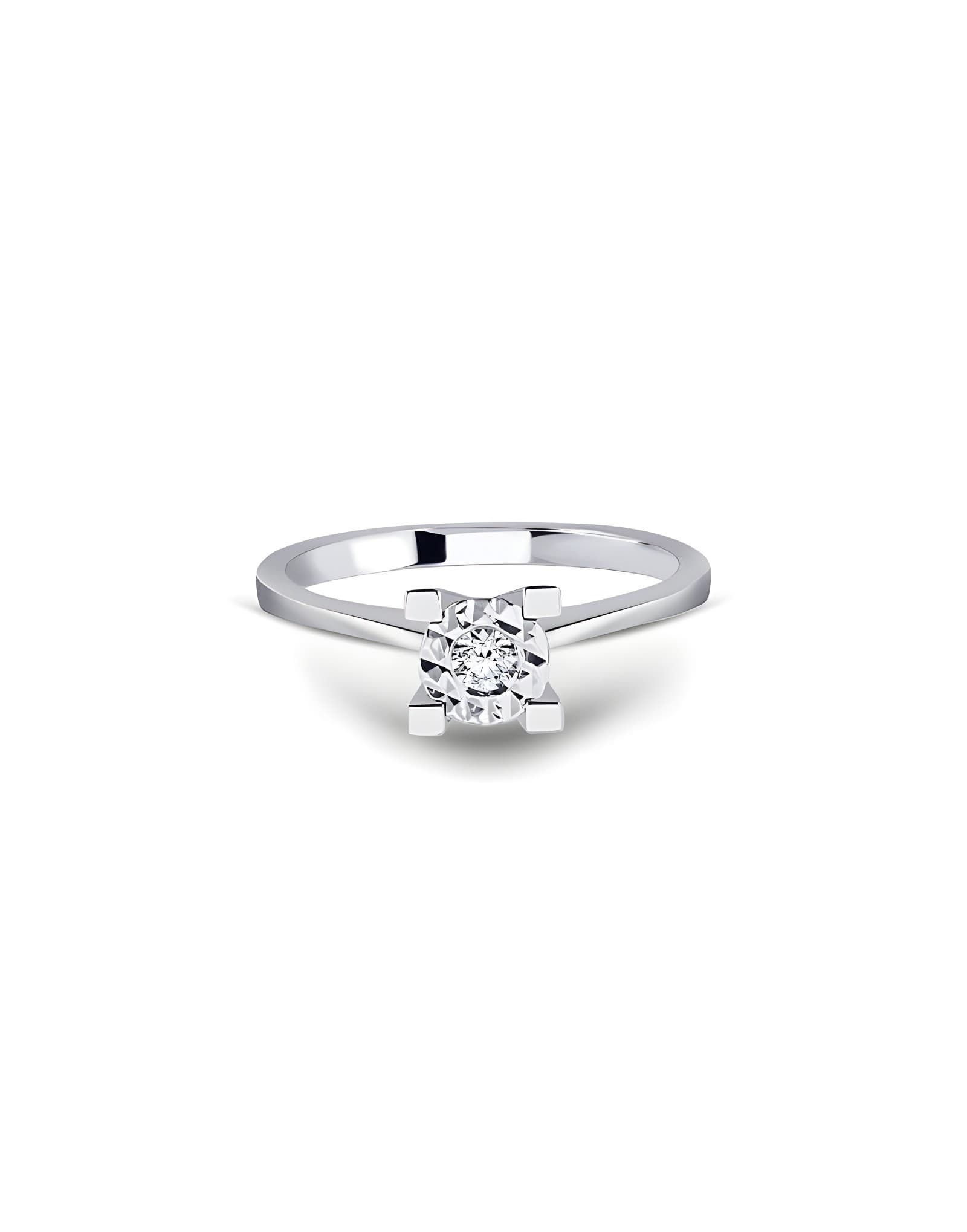 0.50ct Görünüm Efektli Tektaş Pırlanta Yüzük