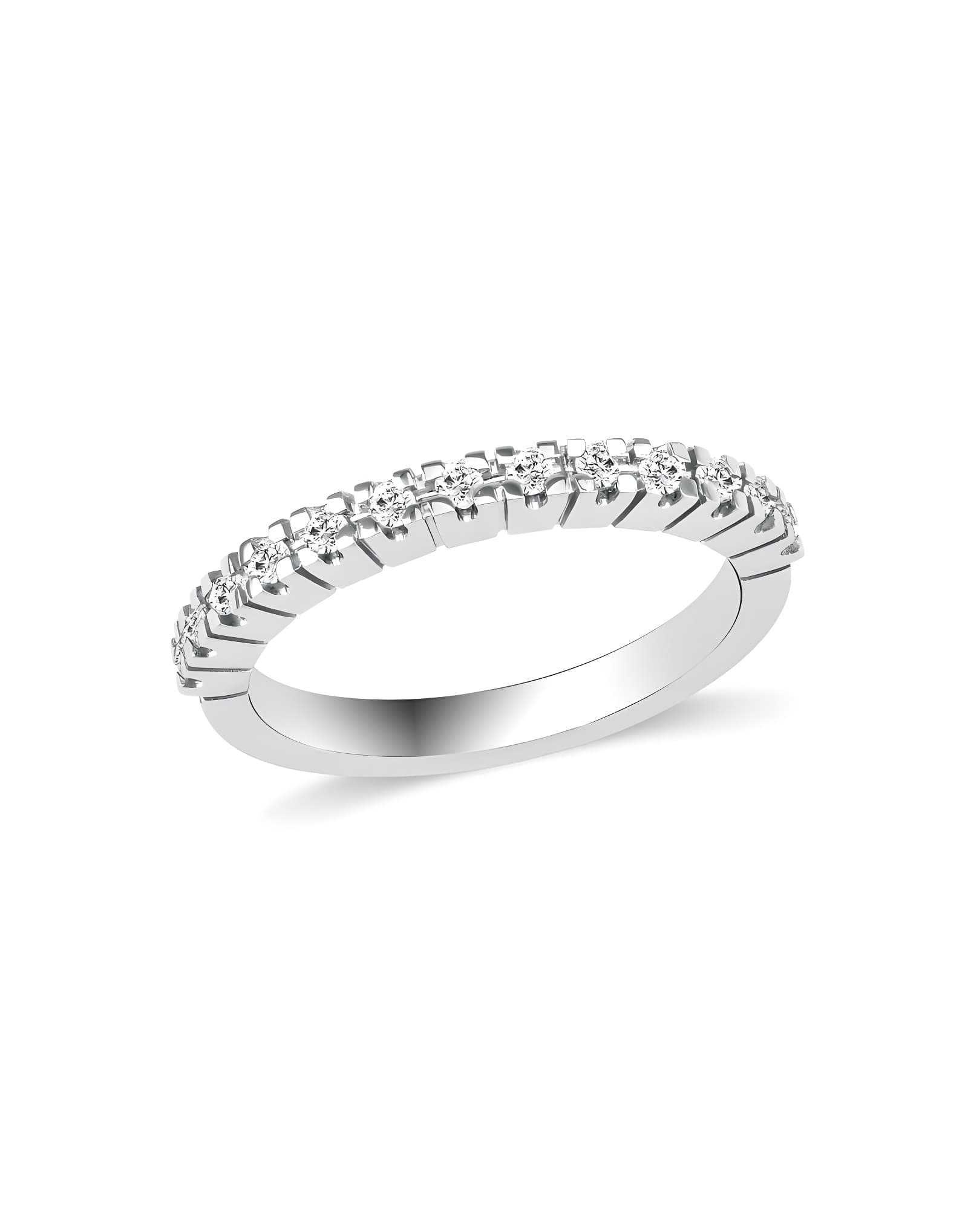 0.35ct Yarım Tur Pırlanta Yüzük