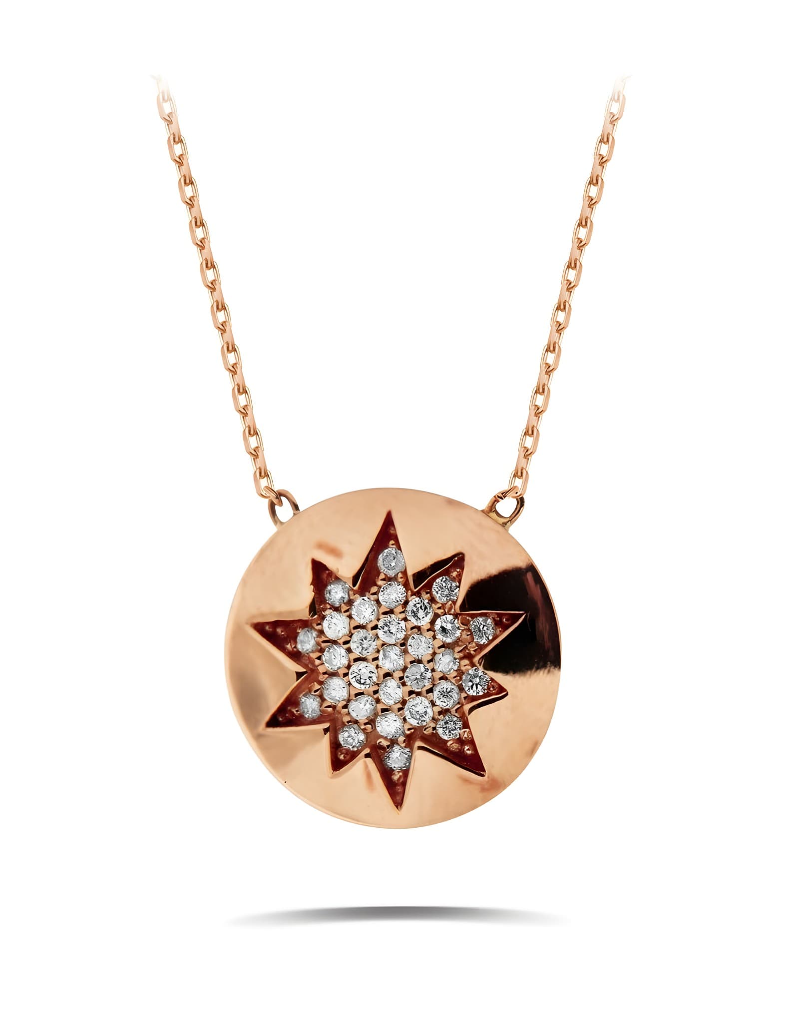 0.13ct E Rengi Pırlanta Kolye