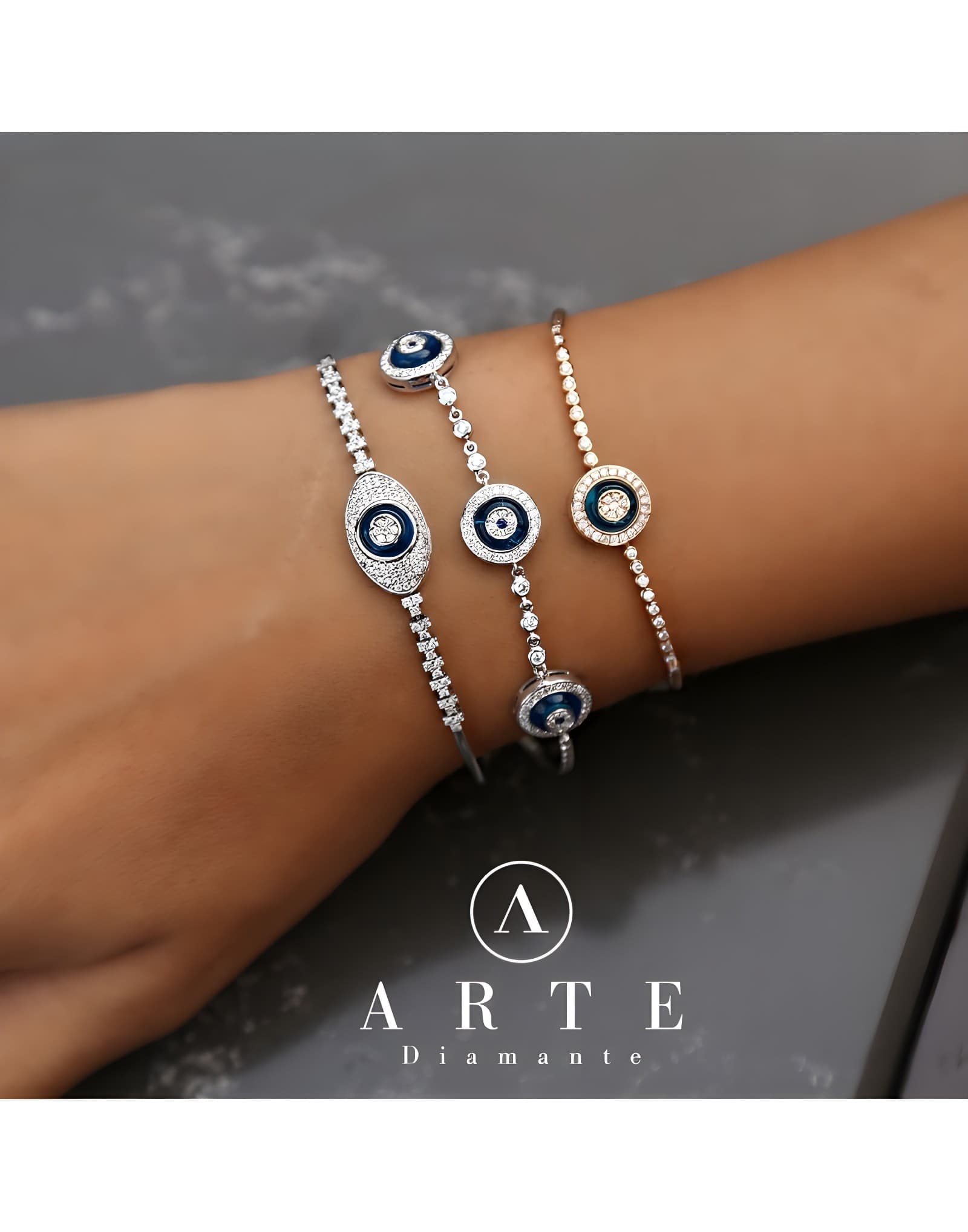 0.57ct Pırlanta Camgöz Bileklik — 2. görünüm