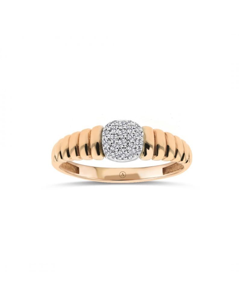 0.20ct F Rengi Günlük Stil Yüzük
