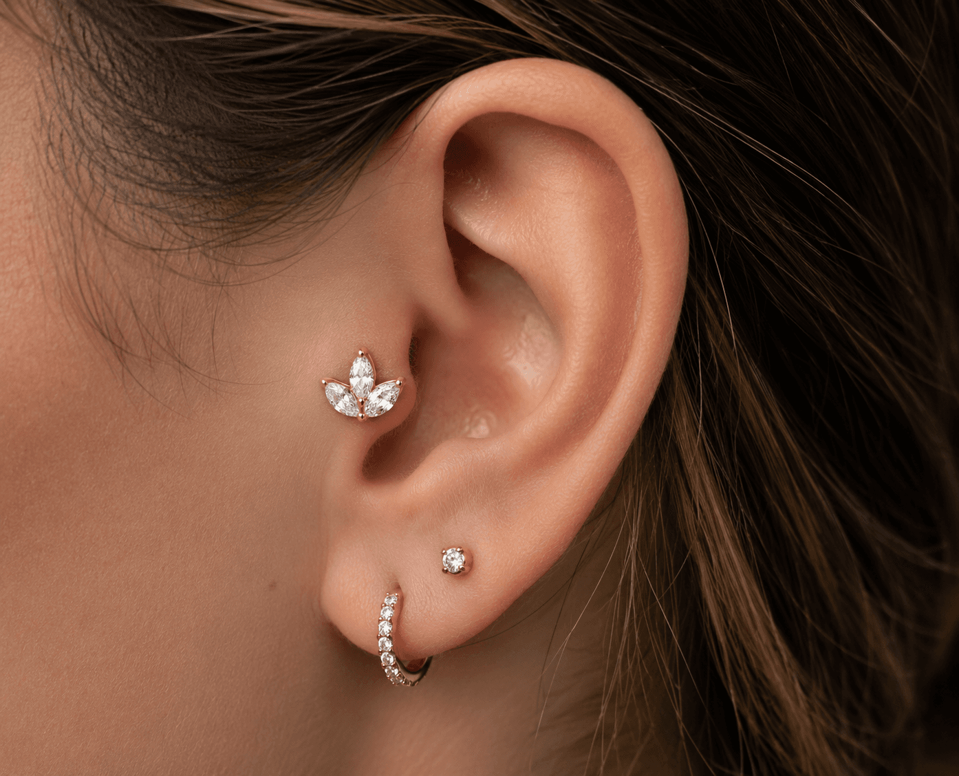 Triple Marquise Piercing — 2. görünüm