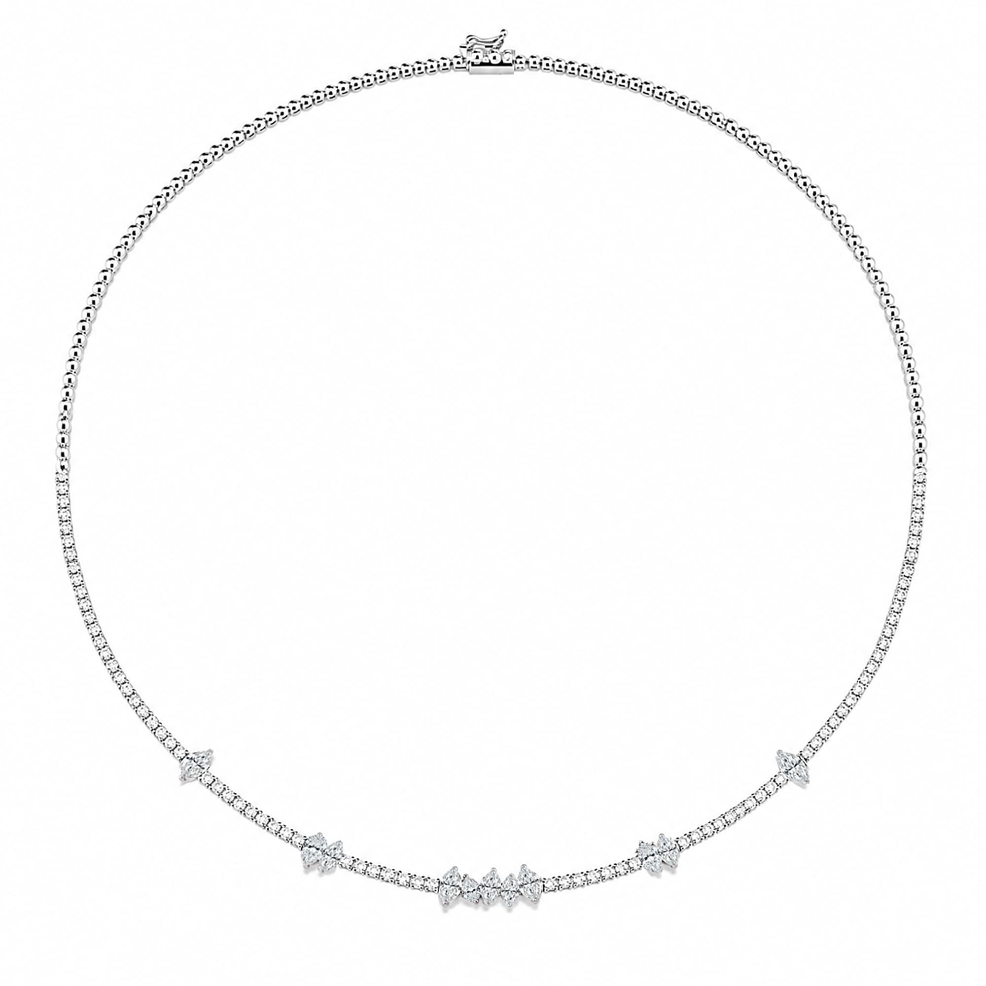 3.30ct Markiz Damla Pırlantalı Kolye — 2. görünüm