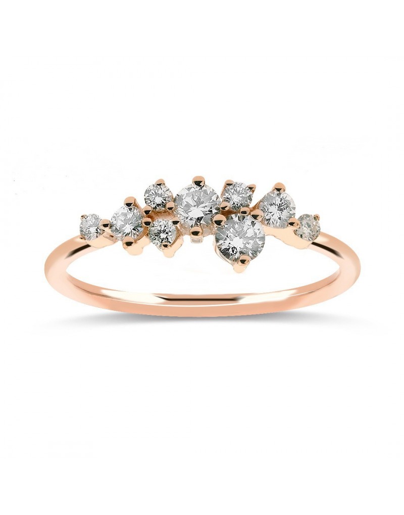 0.40ct F Rengi Günlük Stil Yüzük 0.40ct F Rengi Günlük Stil Yüzük