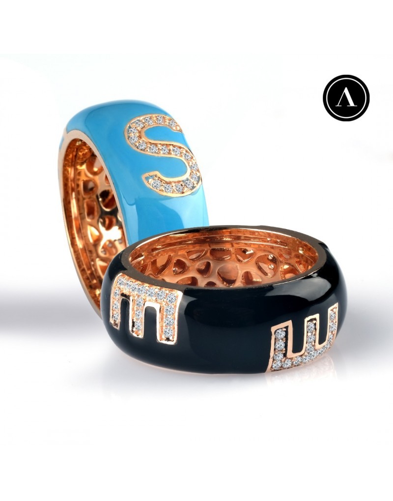 0.30ct F rengi Mineli Arte Harf Yüzük 0.30ct F rengi Mineli Arte Harf Yüzük