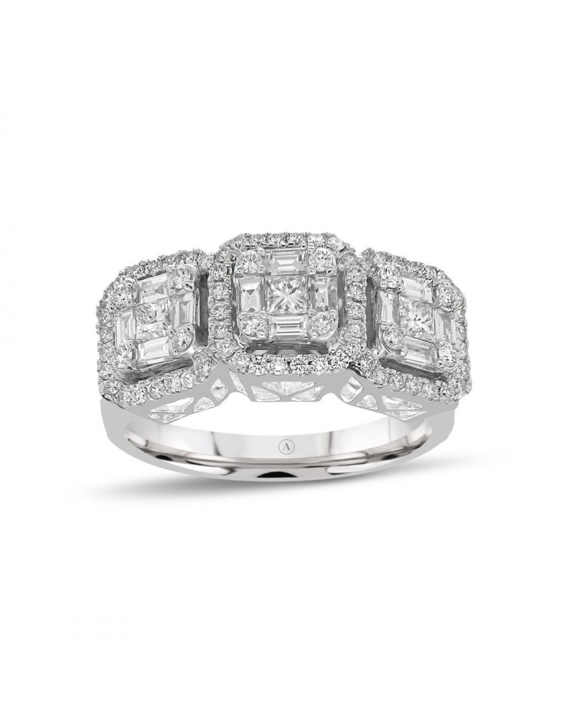 1 31ct Tria Baget Pirlanta Yuzuk