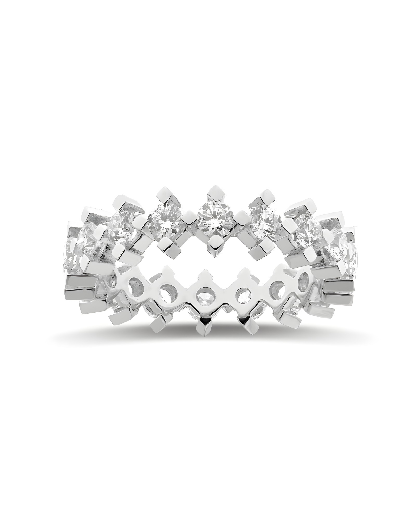 1.00ct F VS Çapraz Tırnak Tamtur