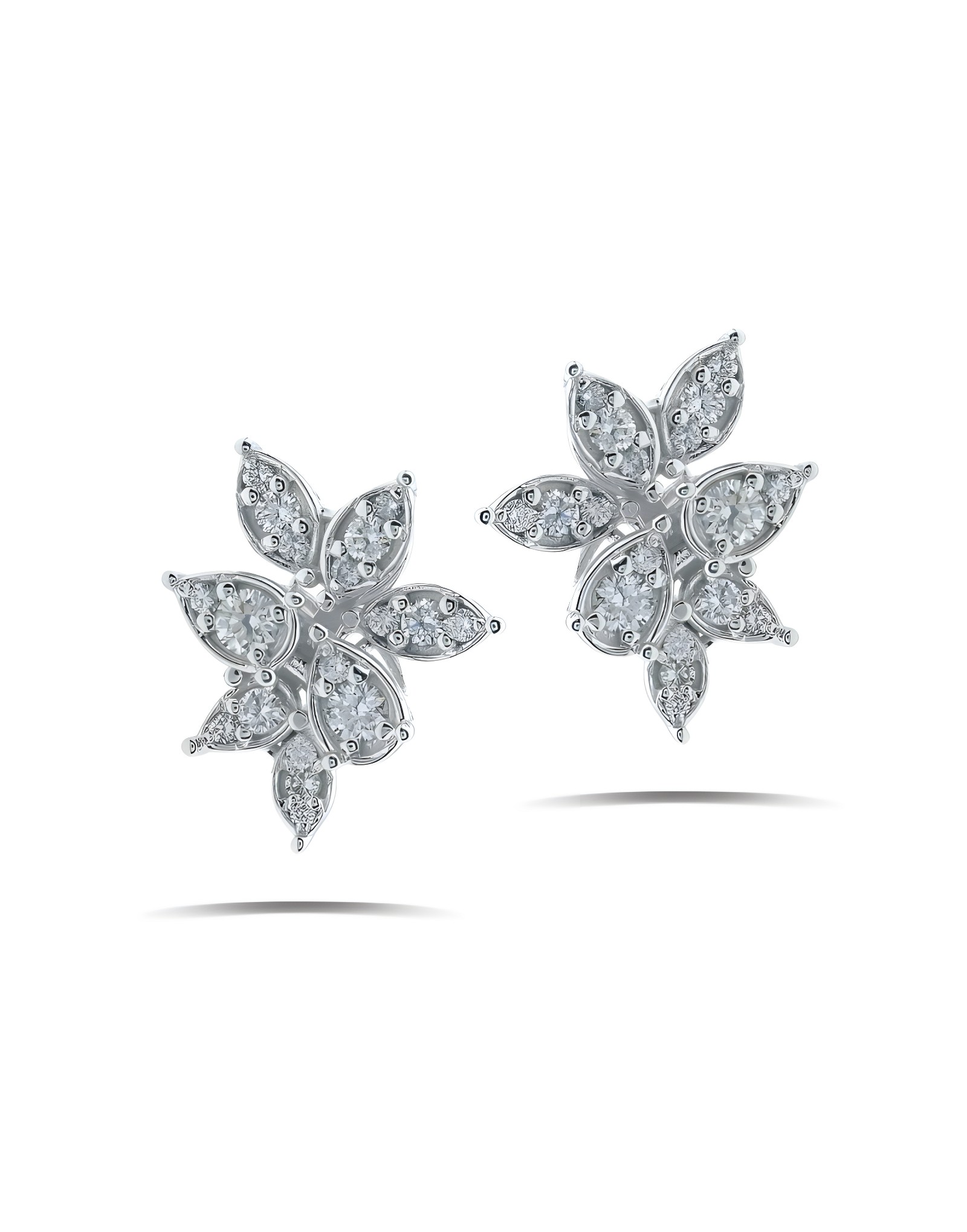 0.46 ct Damla Montür Pırlanta Küpe