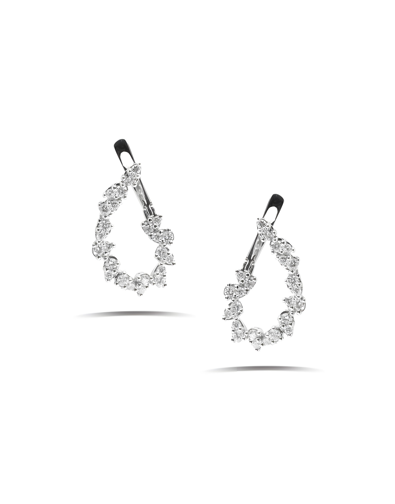 0.85ct FVS Pırlanta Tarz Küpe
