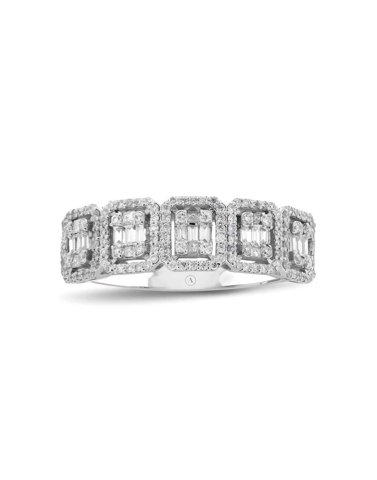 0.70ct F Rengi Beştaş Baget Pırlanta Yüzük