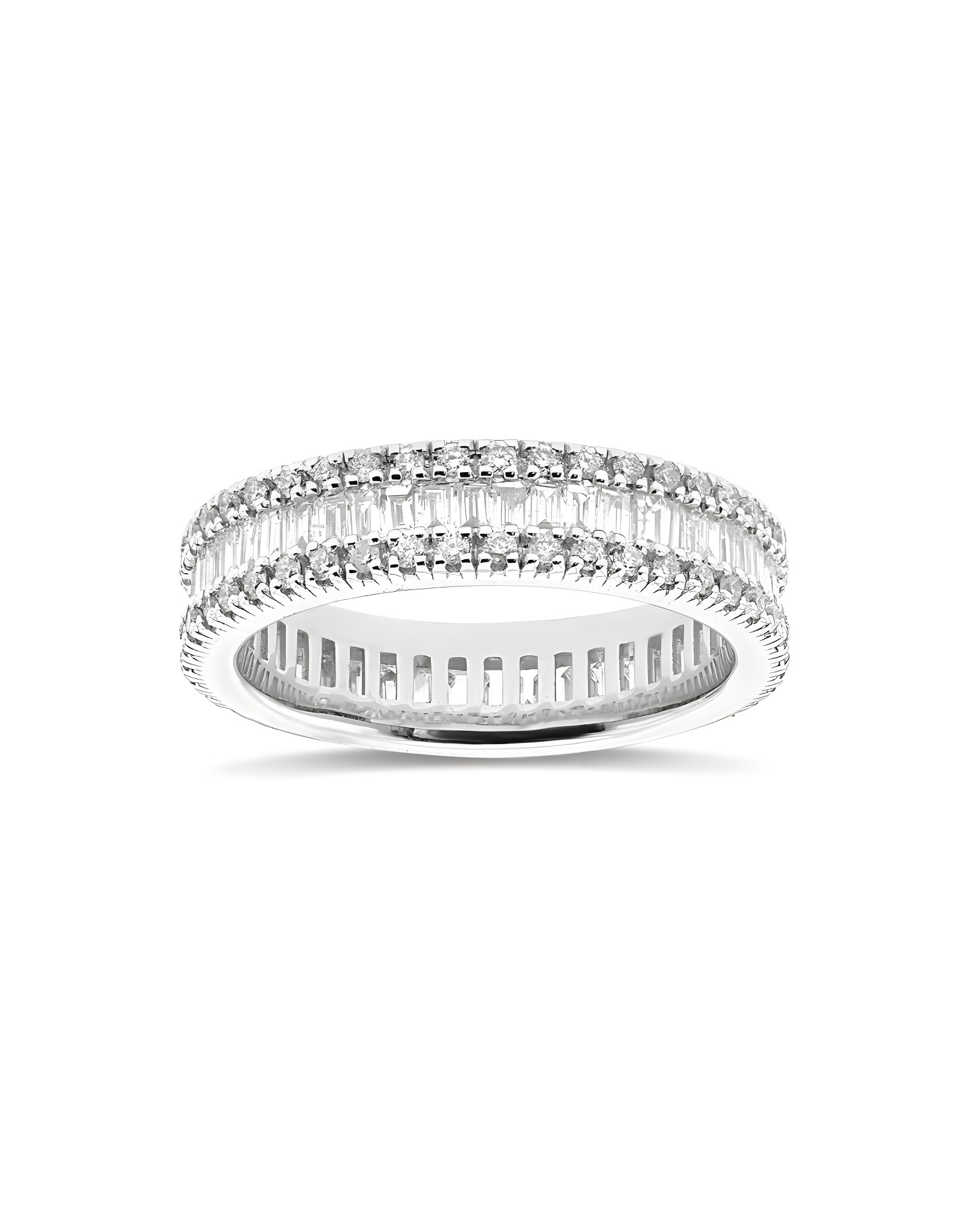 1.45ct Baget Pırlantalı Tamtur yüzük