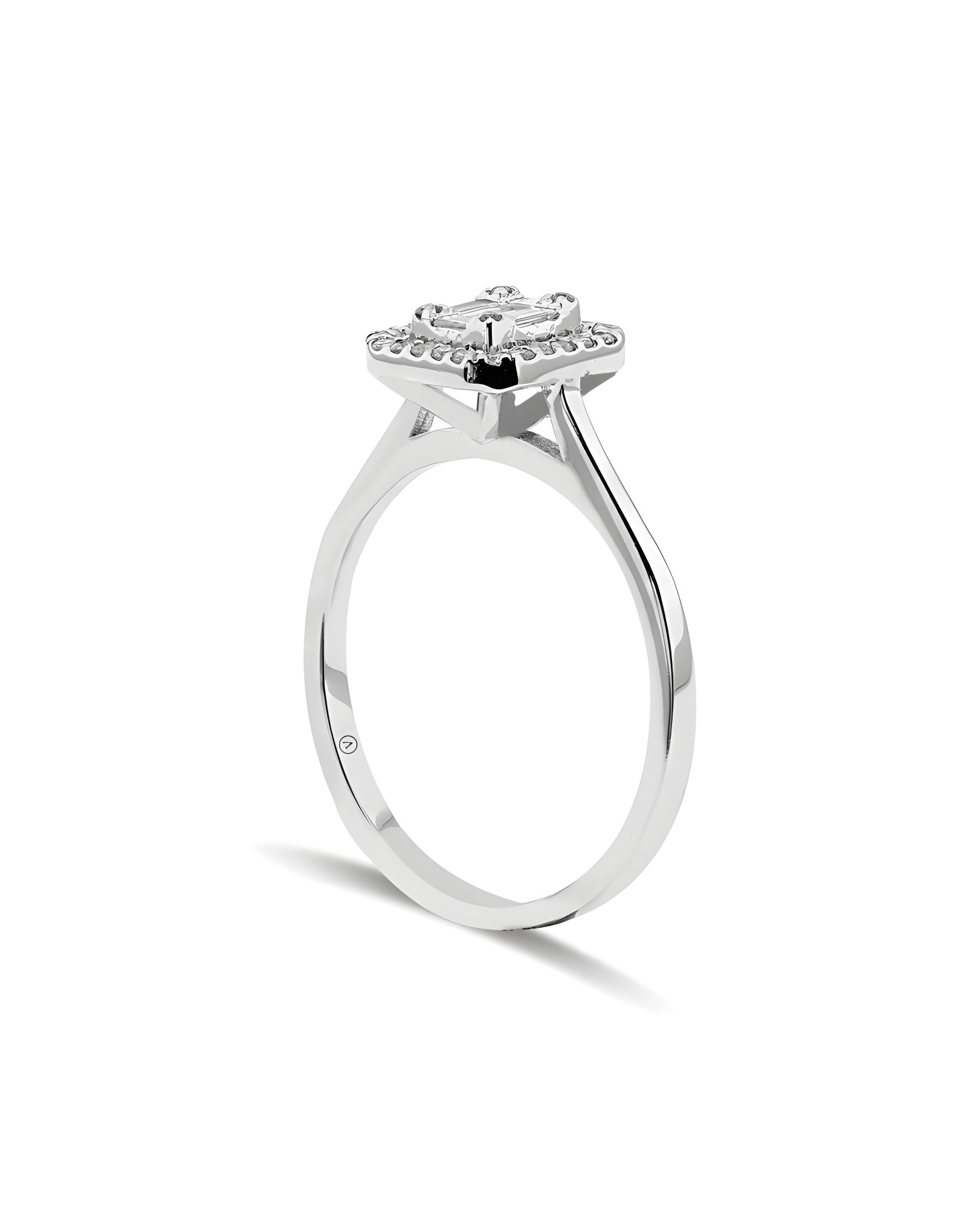 0.32ct F Rengi Baget Pırlanta