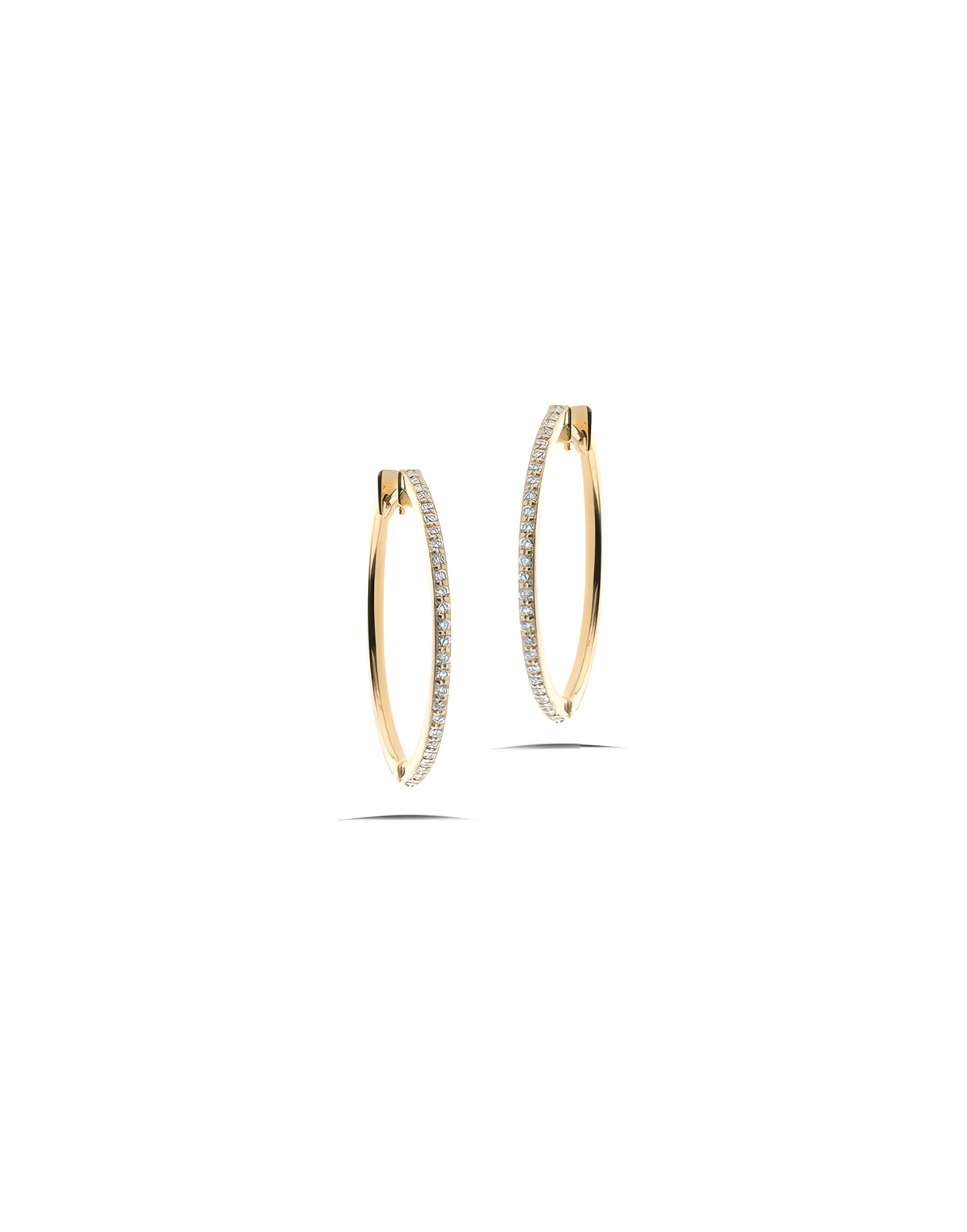 0.25ct Pırlanta Halka Küpe