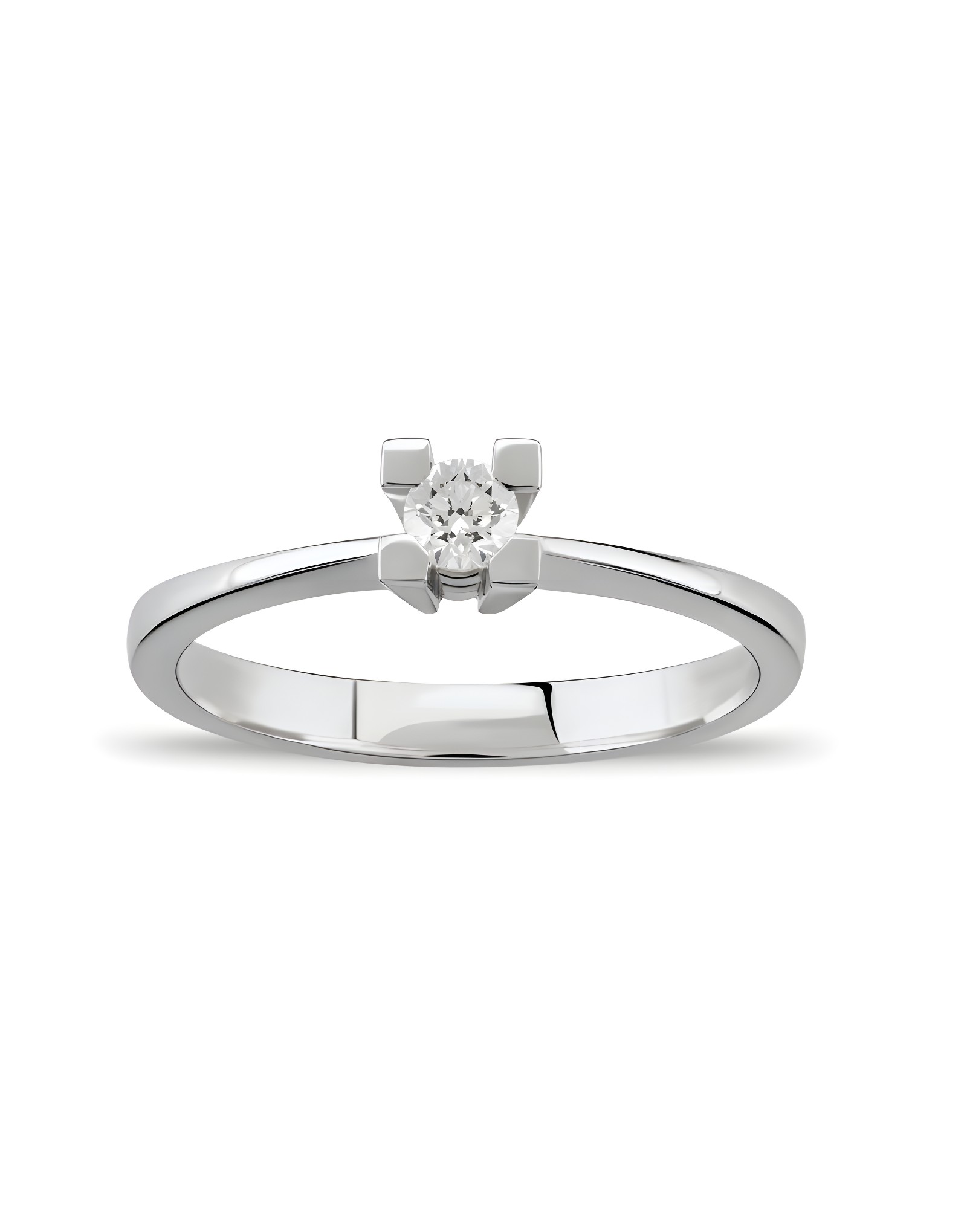 HRD 0.25ct F Rengi Pırlanta Tektaş
