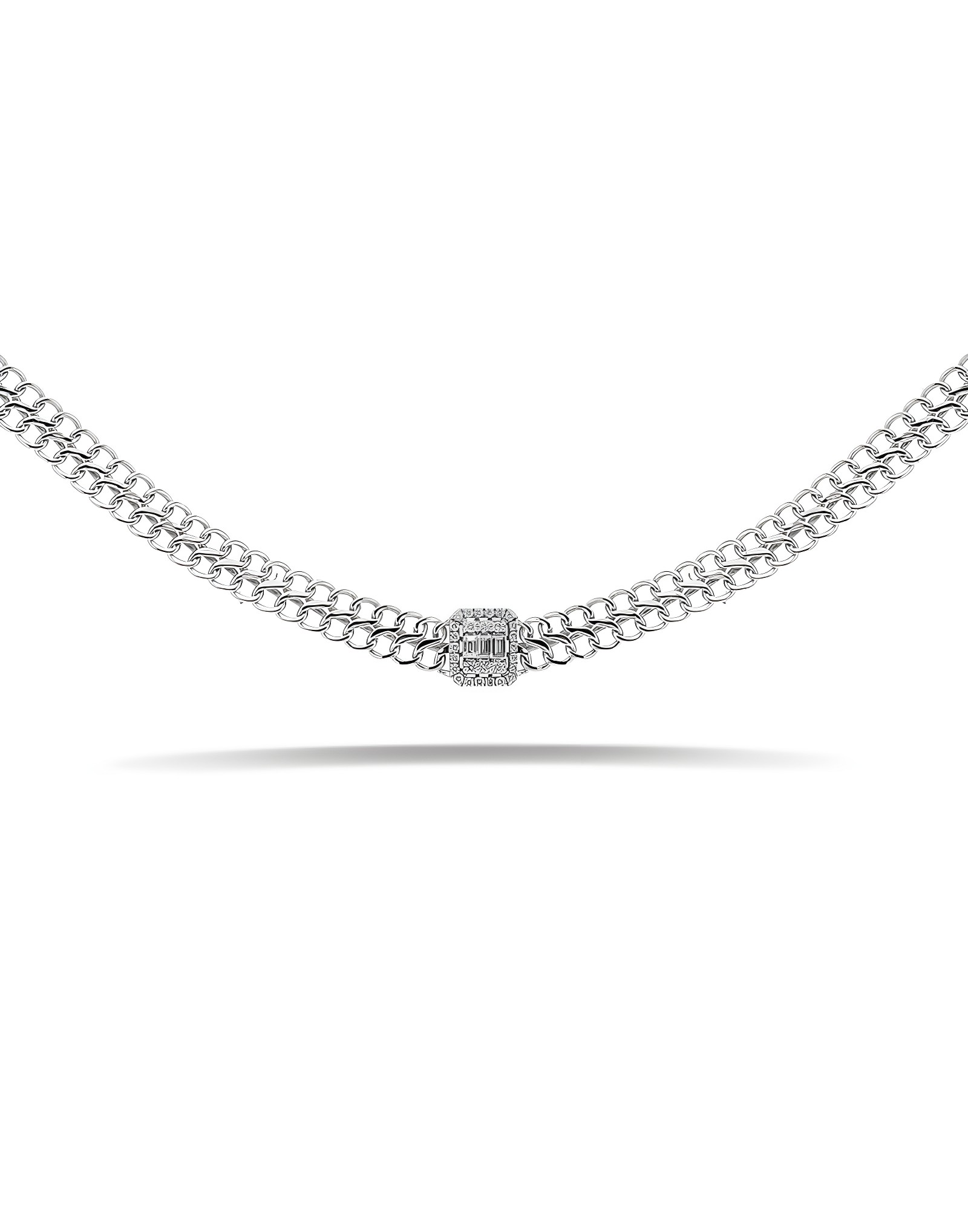 0.30ct F Rengi Baget Pırlanta Choker
