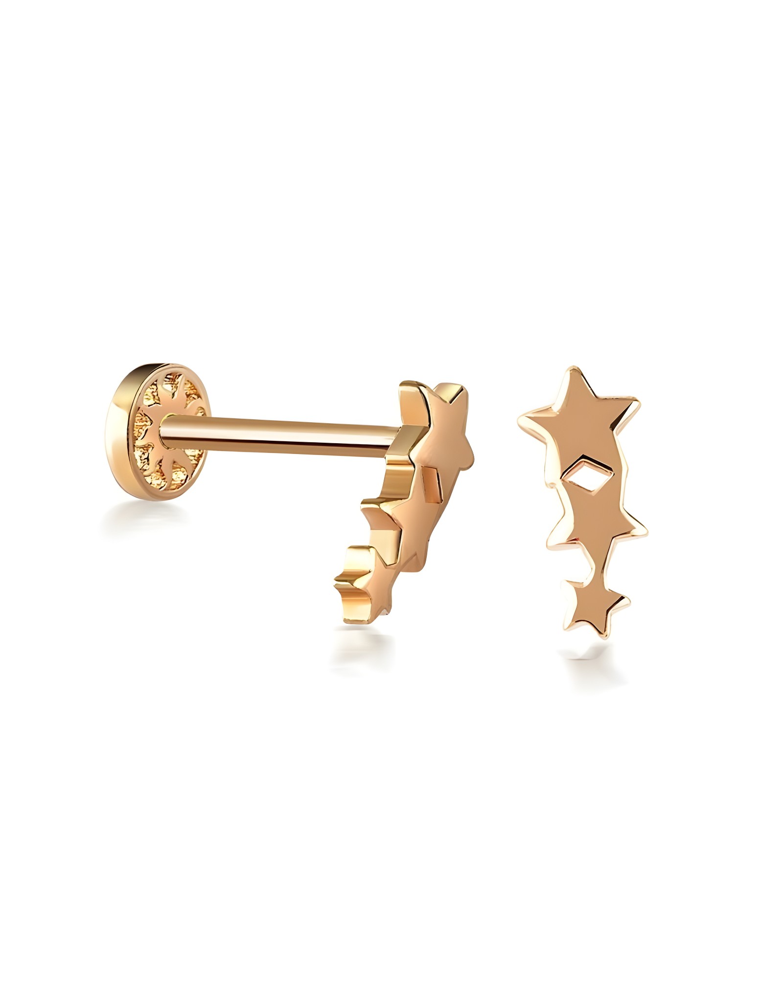 14K Tragus Kuyruklu Yıldız