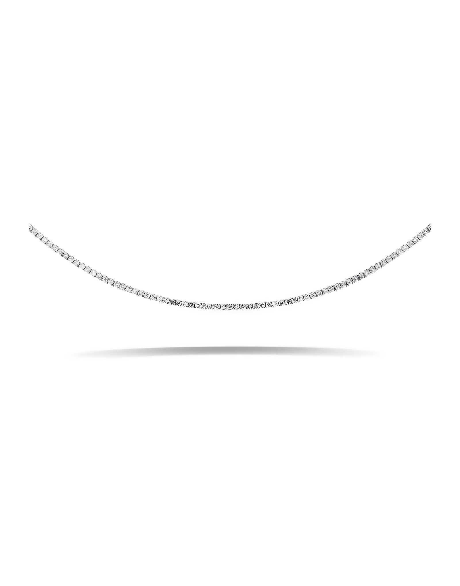 3.50ct F rengi Tennis Choker