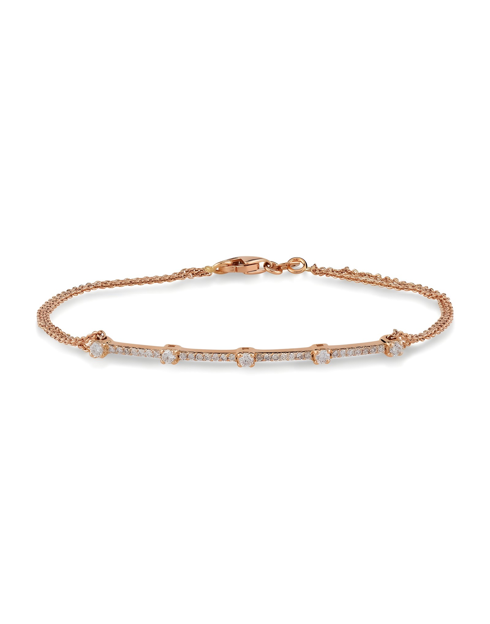 0.53ct F Rengi Pırlanta Stil Bileklik
