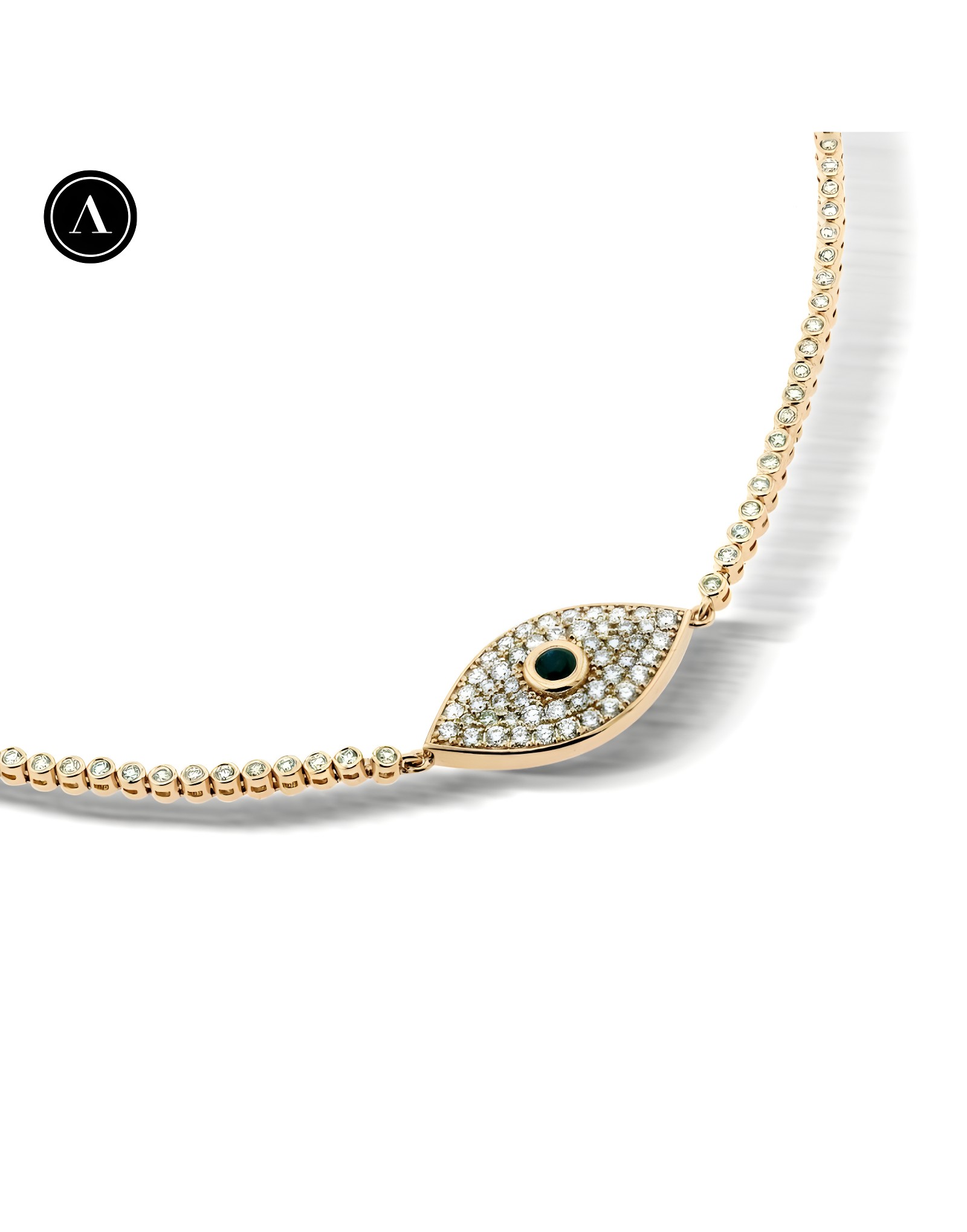 1.70ct F Rengi Günlük Stil Bileklik