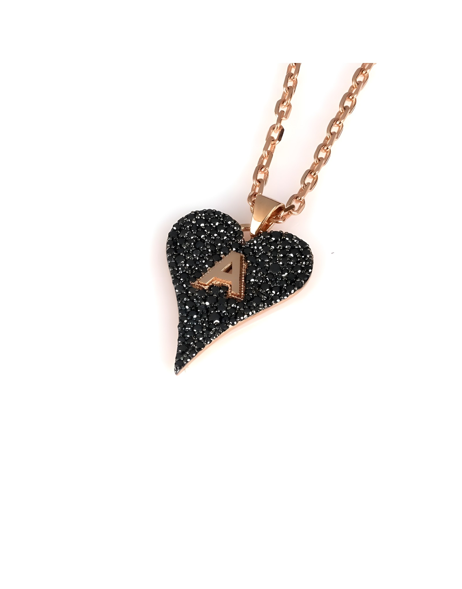In my heart Black Diamond Harf kolye