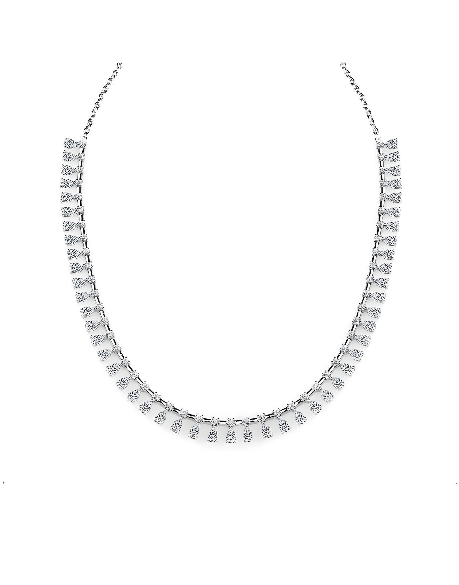 5.30ct Damla Pırlantalı Choker