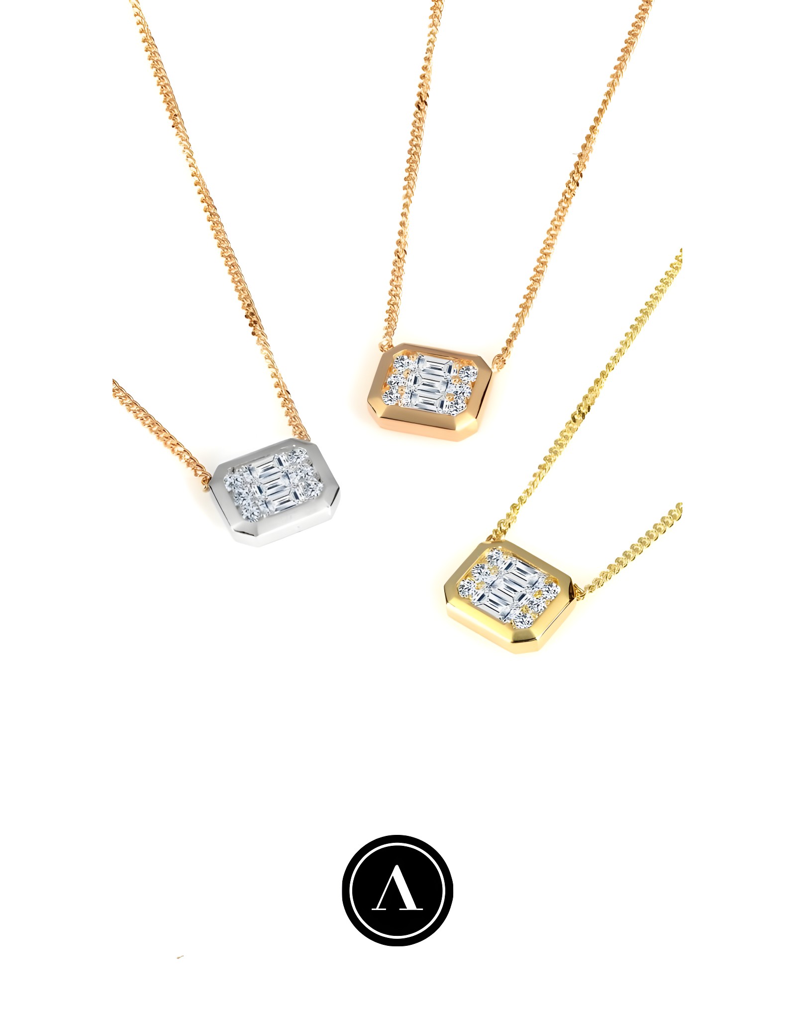Roxanne Baguette Necklace