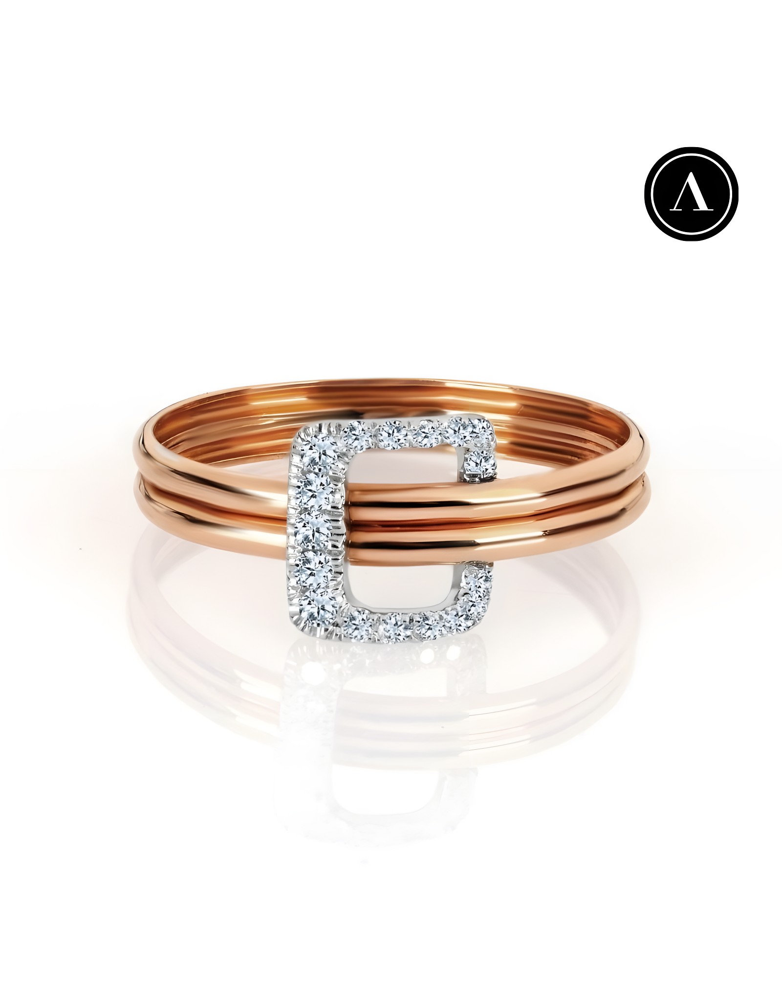 Toka 0.15ct Pırlanta Günlük Stil Yüzük