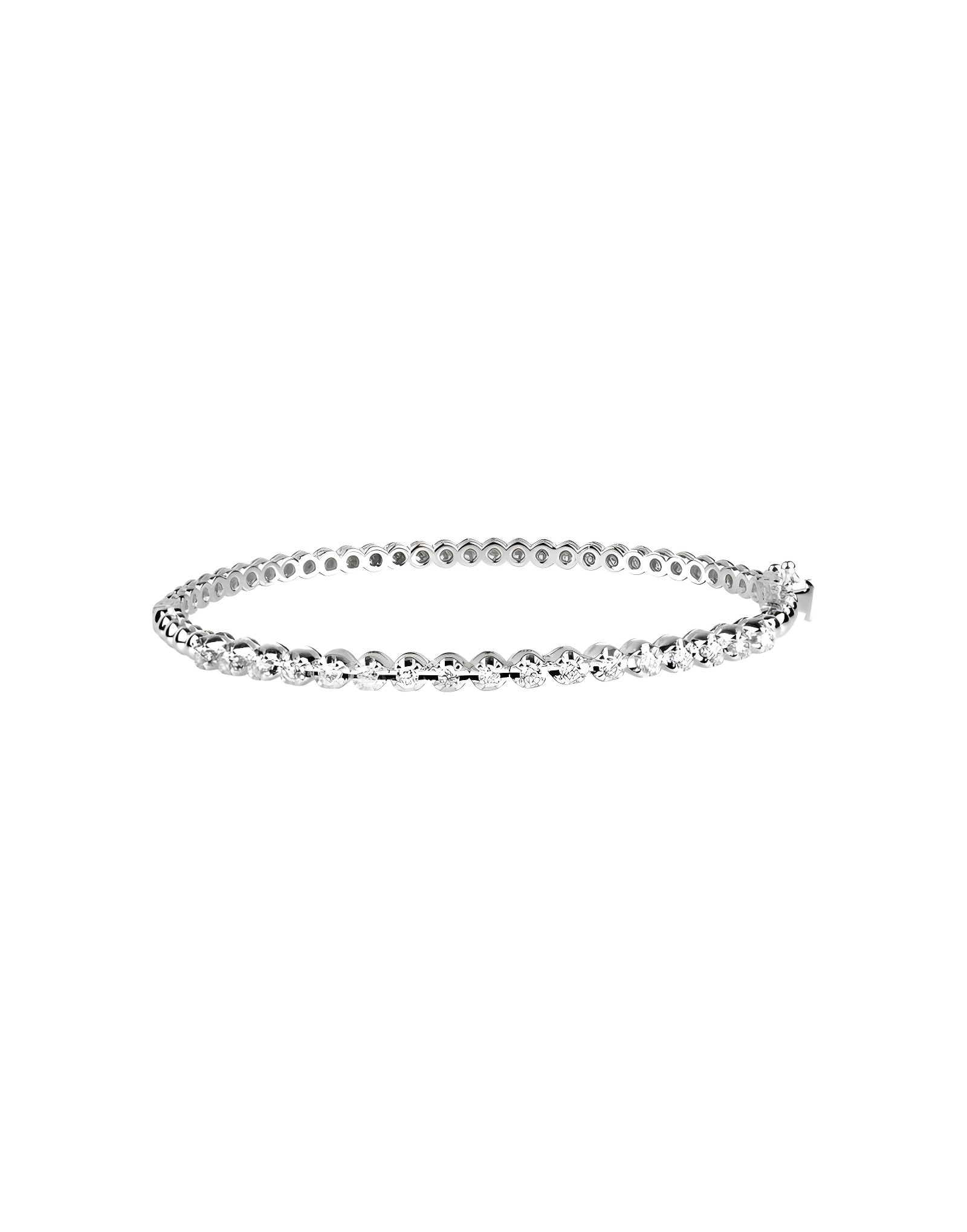 0.60ct F Rengi Pırlanta Altın Kelepçe