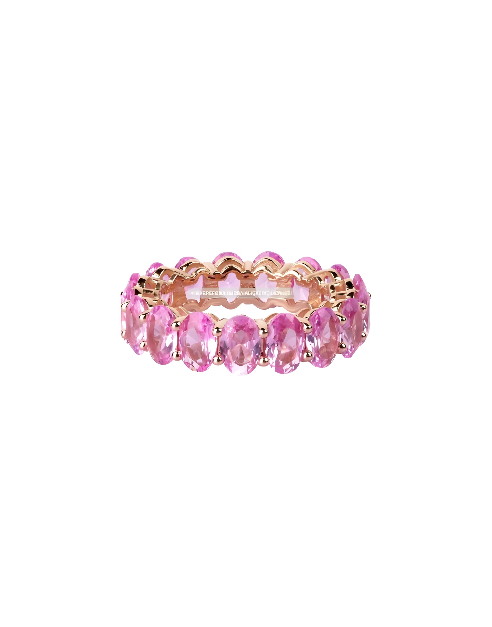 ARTE PİNK BAND OVAL TAMTUR ALTIN YÜZÜK