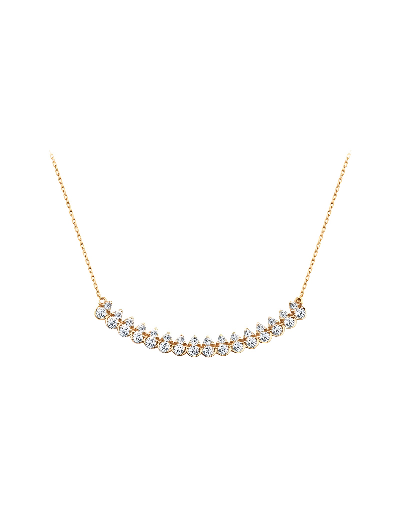 18 Ayar 0.80ct Fvs Pırlantalı Altın Kolye