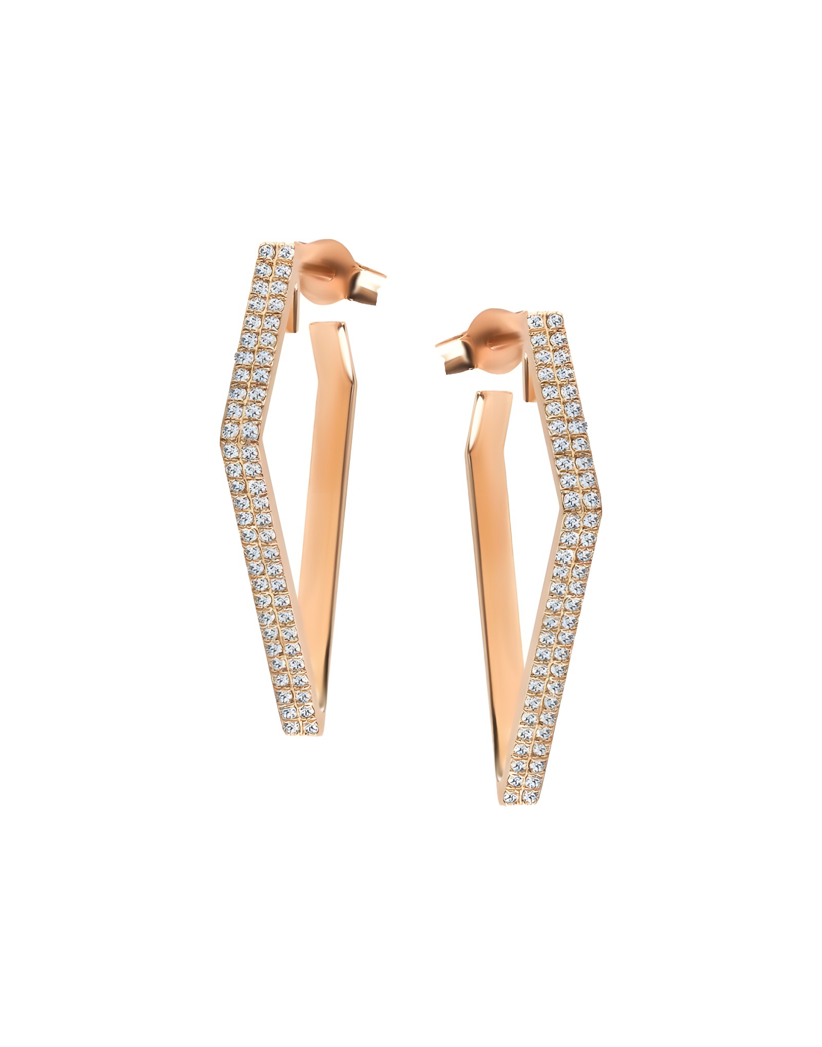 Allora 0.45ct Pırlanta Altın Küpe