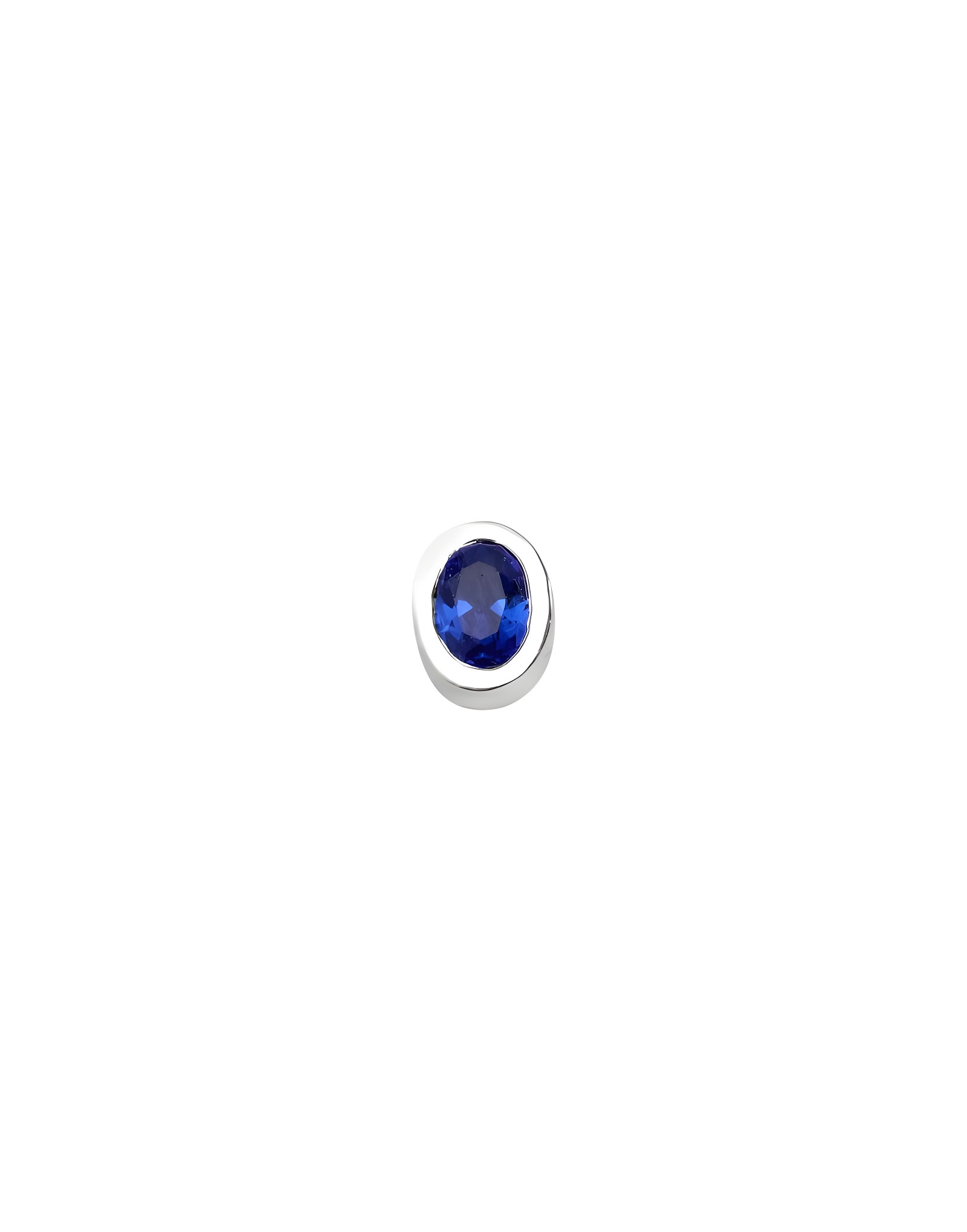 Arte Love Charm Oval Safir Altın Parçalar