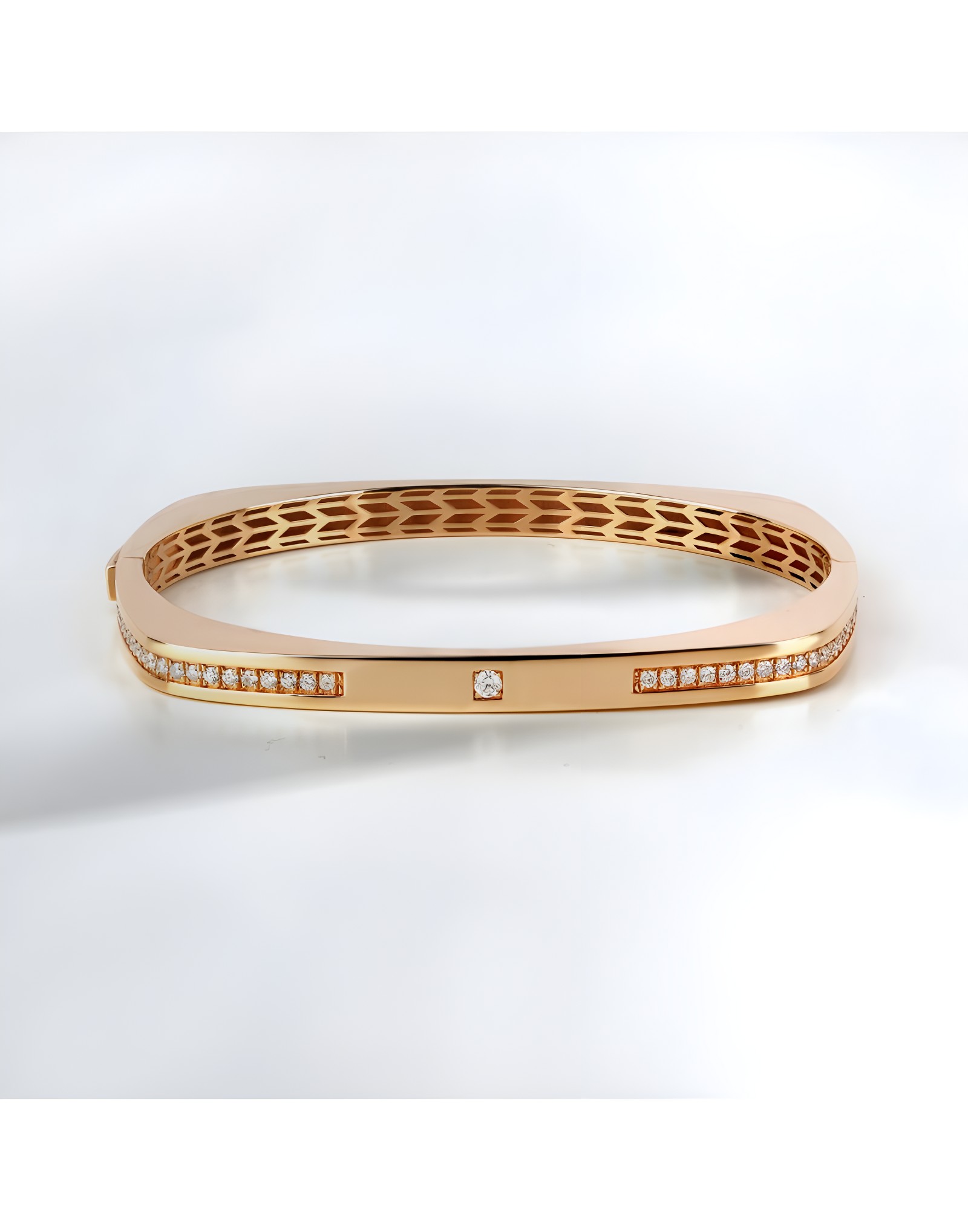 0.55ct F vs Pırlantalı Altın Bileklik