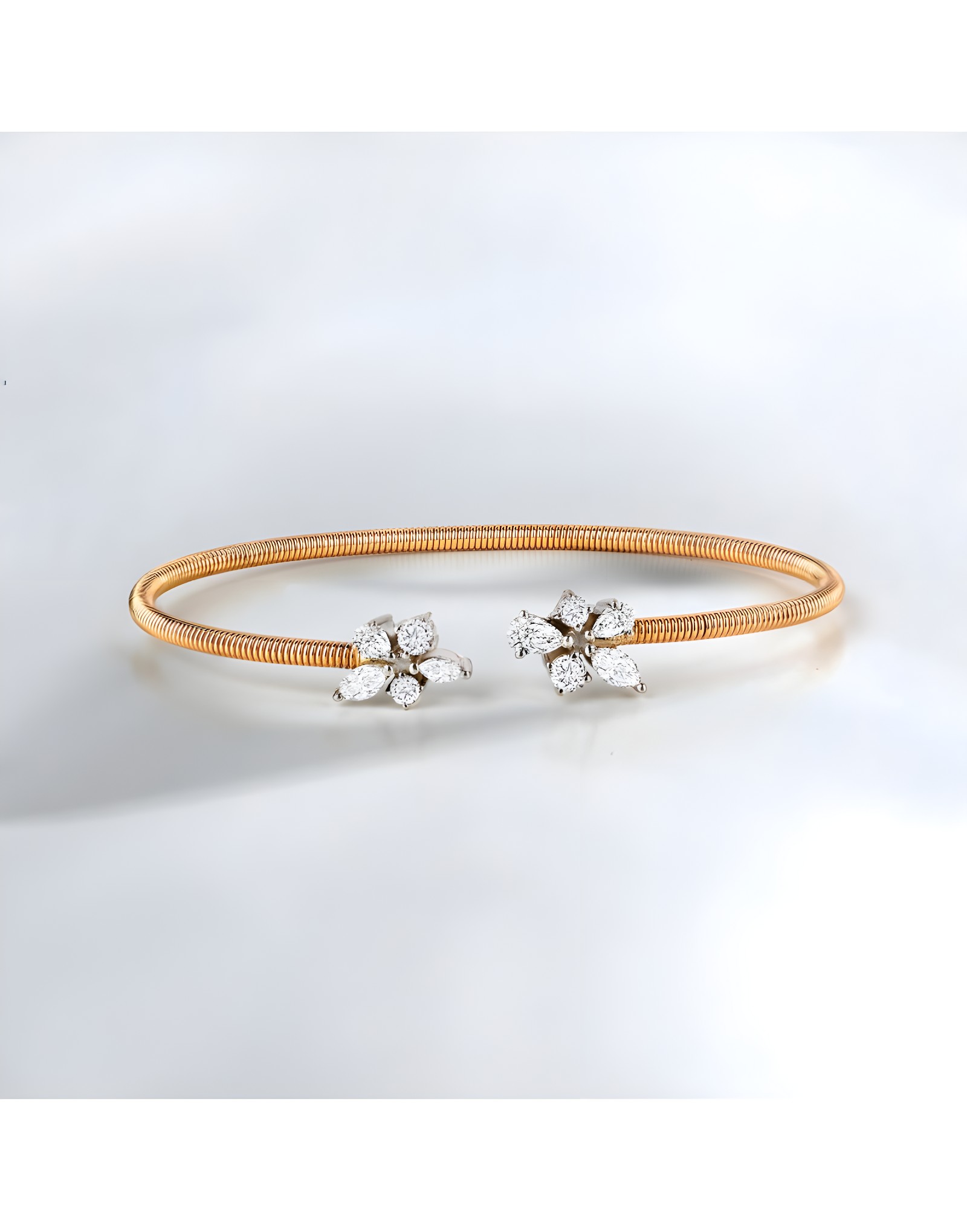 0.90ct Fvs Pırlantalı Altın Bileklik