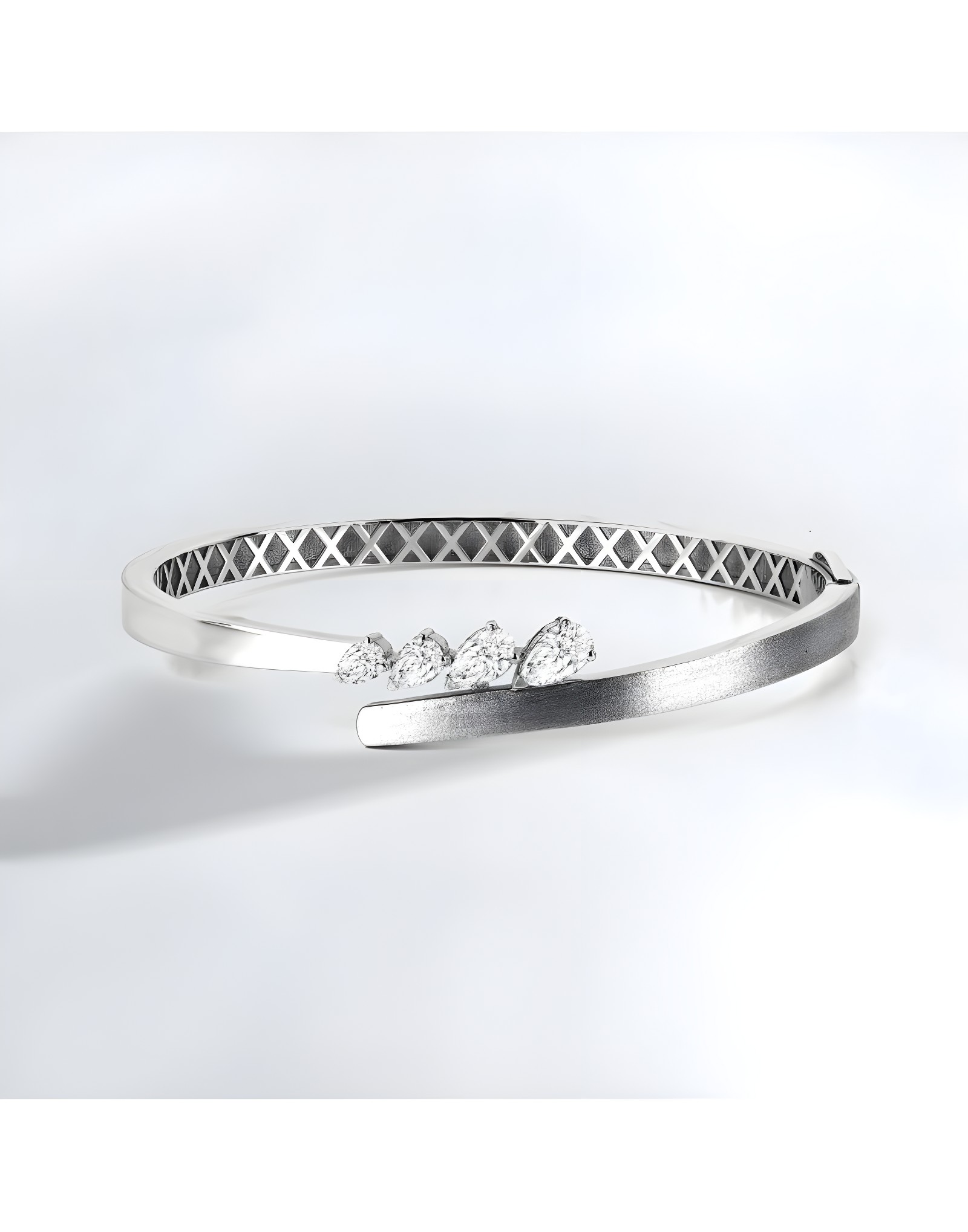 1.10ct Fvs Pırlantalı Altın Bileklik