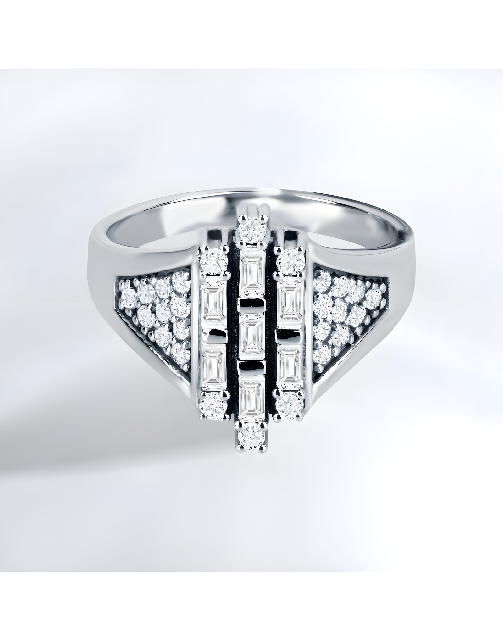 0.55ct Fvs Pırlantalı Stil Yüzük