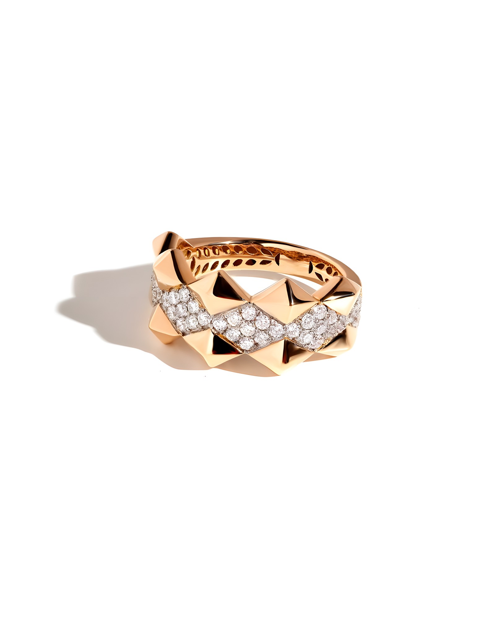 18K 0.70ct Fvs Pırlantalı Altın Yüzük