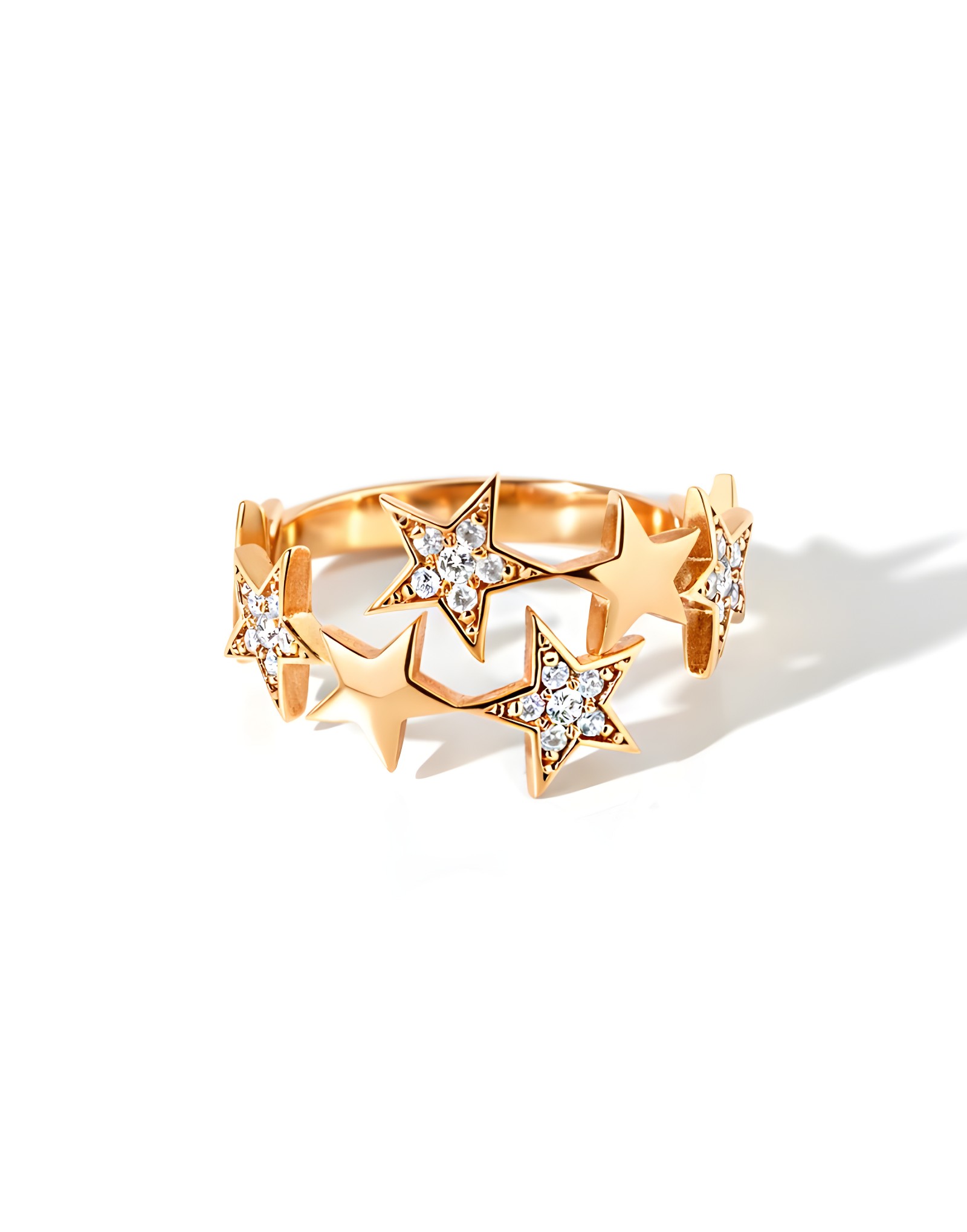 0.20ct Pırlantalı Altın Stil Yüzük