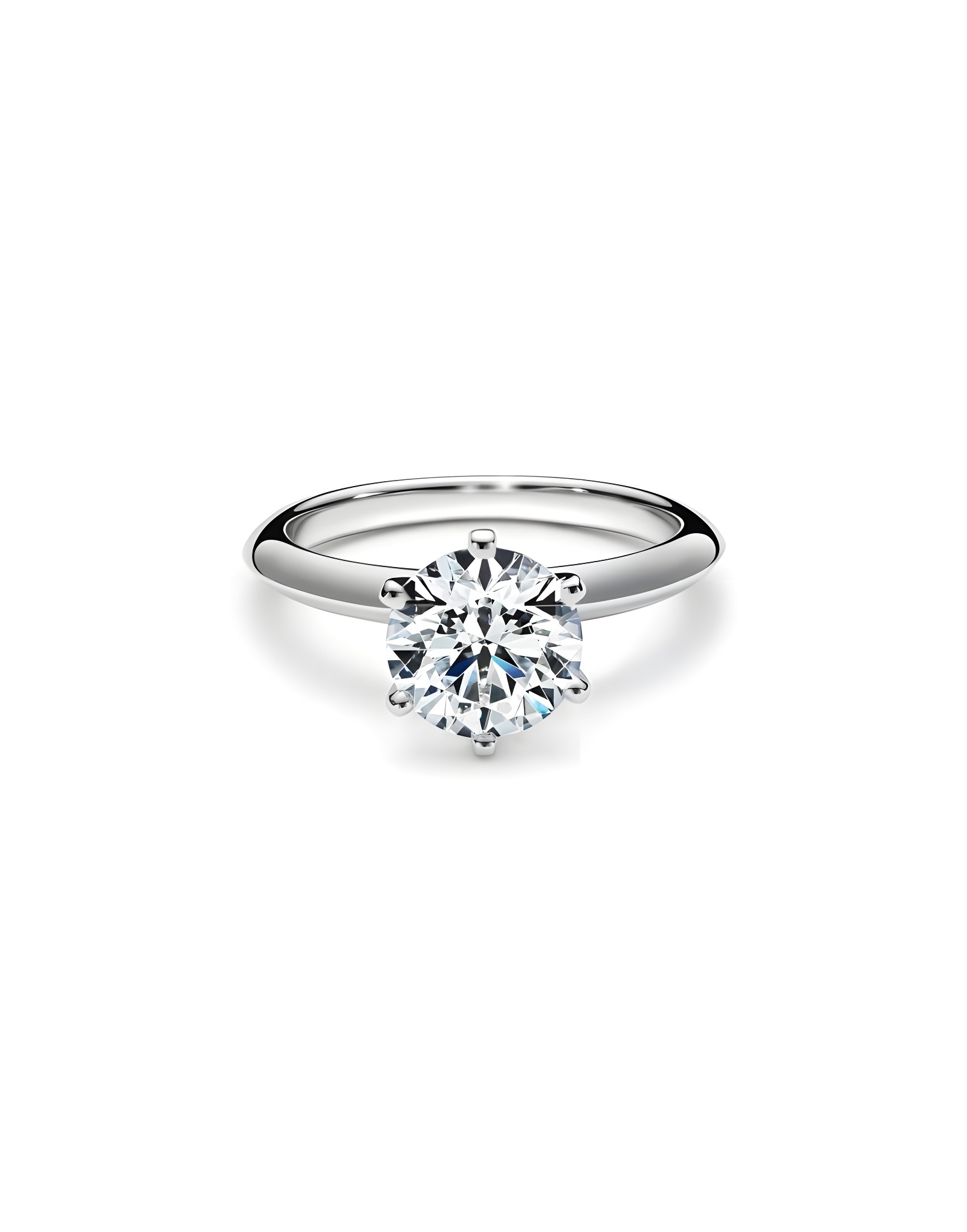 HRD 1.00ct F Sı2 Pırlanta Tektaş Yüzük