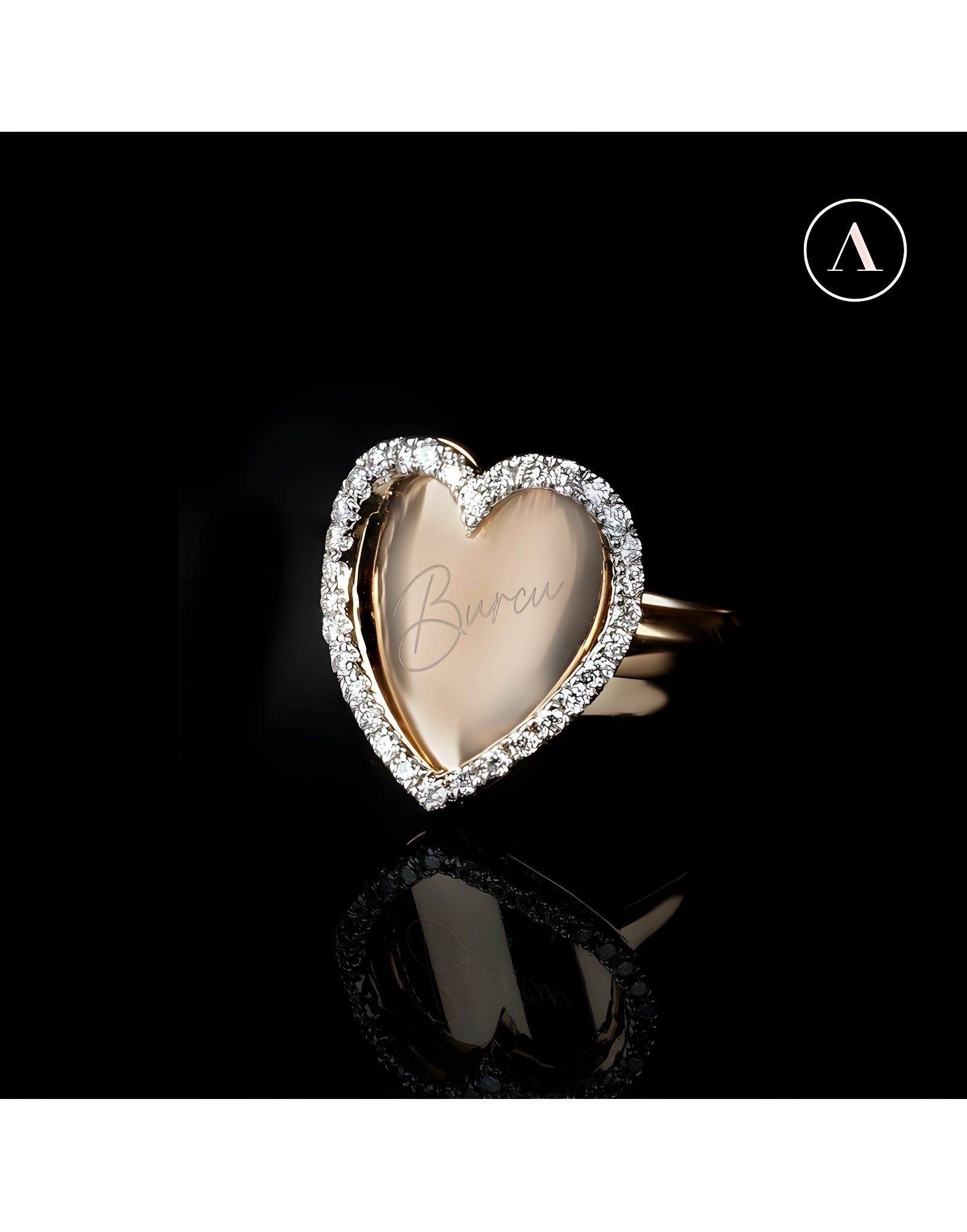Arte Love Heart Pırlantalı Yüzük