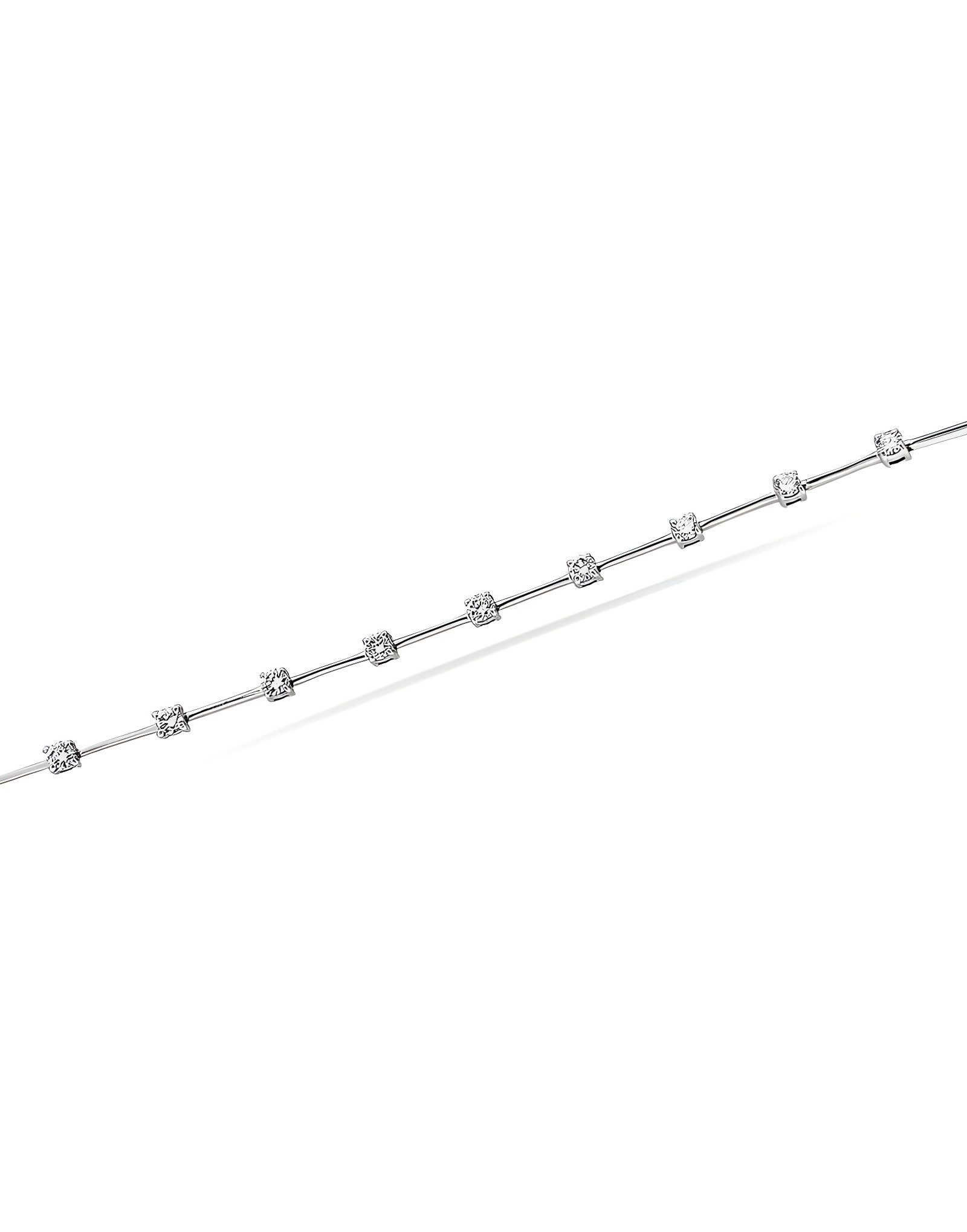0.87ct F Rengi Pırlanta Işık Seli Bileklik