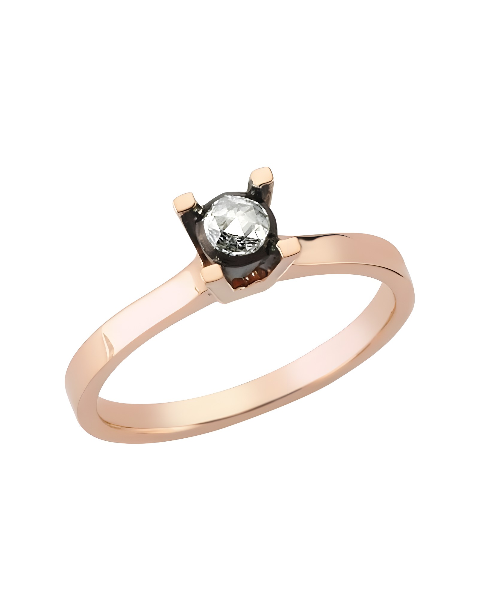 0.09ct G Rengi Elmas Tektaş Yüzük