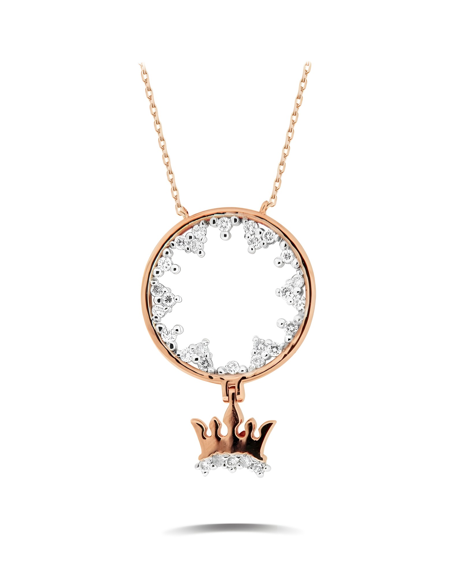 0.32ct F Rengi Pırlanta Kolye